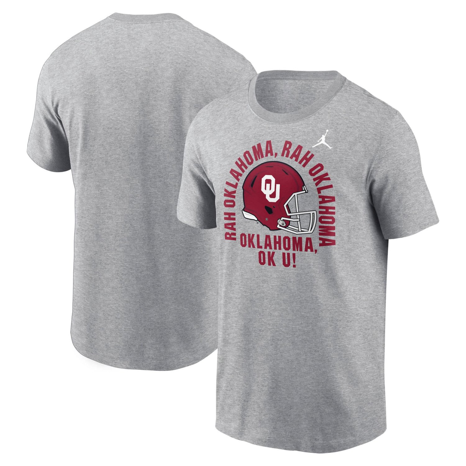 Jordan Men's Oklahoma Local Helmet Cotton T-shirt - view number 1