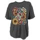 Live Outside the Limits Women's Flowers Oversize T-shirt                                                                         - view number 1 selected