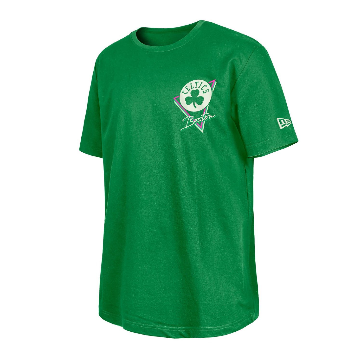 New Era Men's Bostic Celtics Glow-in-the-Dark Graphic T-shirt - view number 2