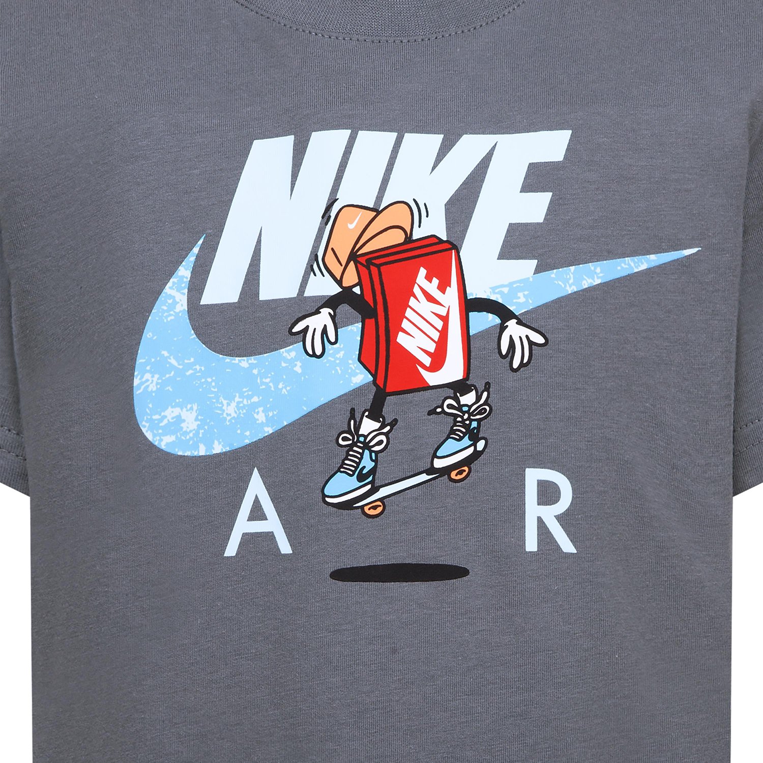 Nike Boys 4 7 Boxy Air Graphic T shirt Academy