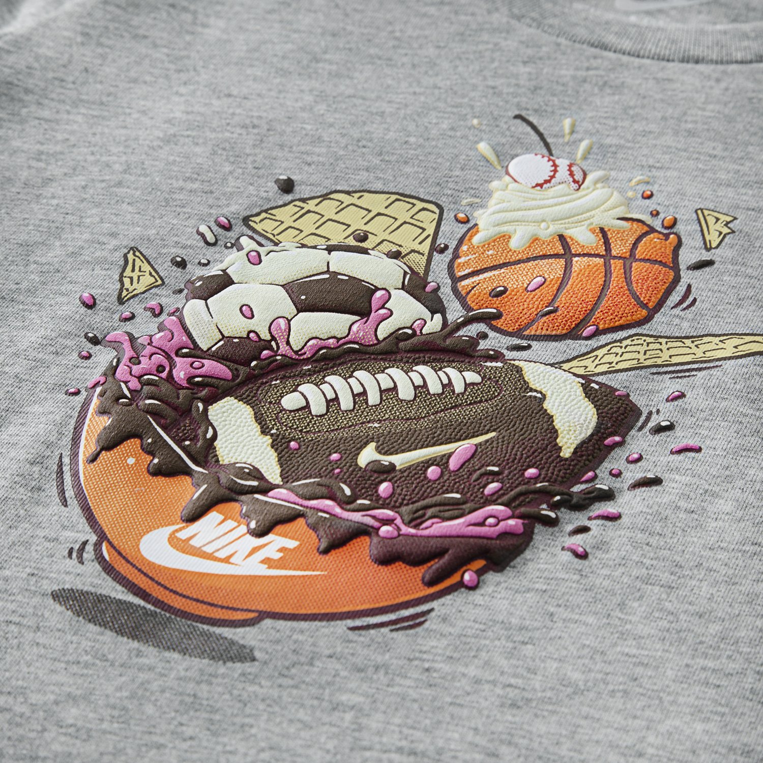 Nike Boys' Toddler JDI FOOTBALL Long Sleeve T-shirt - view number 4