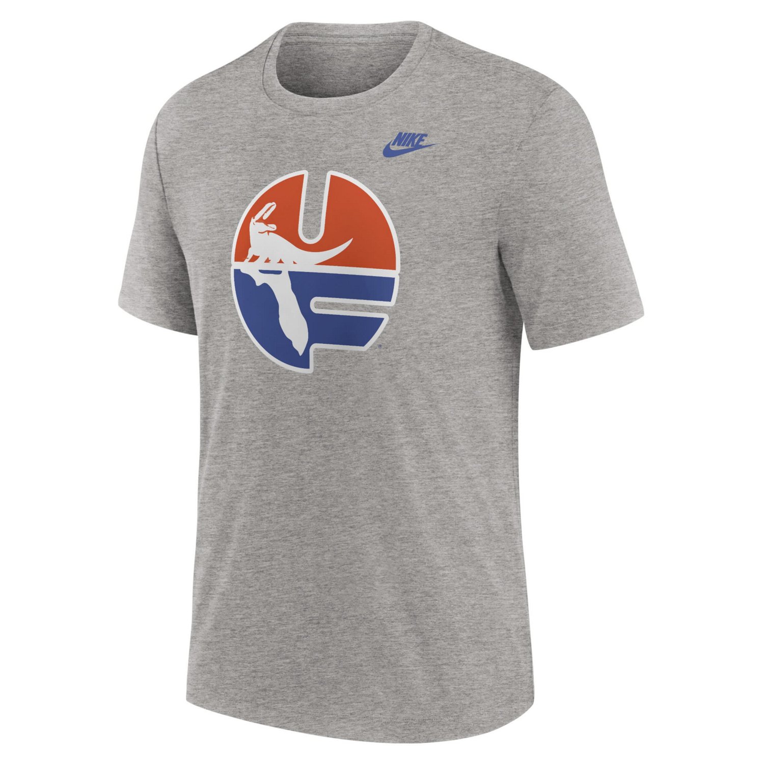 Nike Heather Florida Gators Blitz Evergreen Legacy Primary Tri-Blend T-Shirt                                                     - view number 2