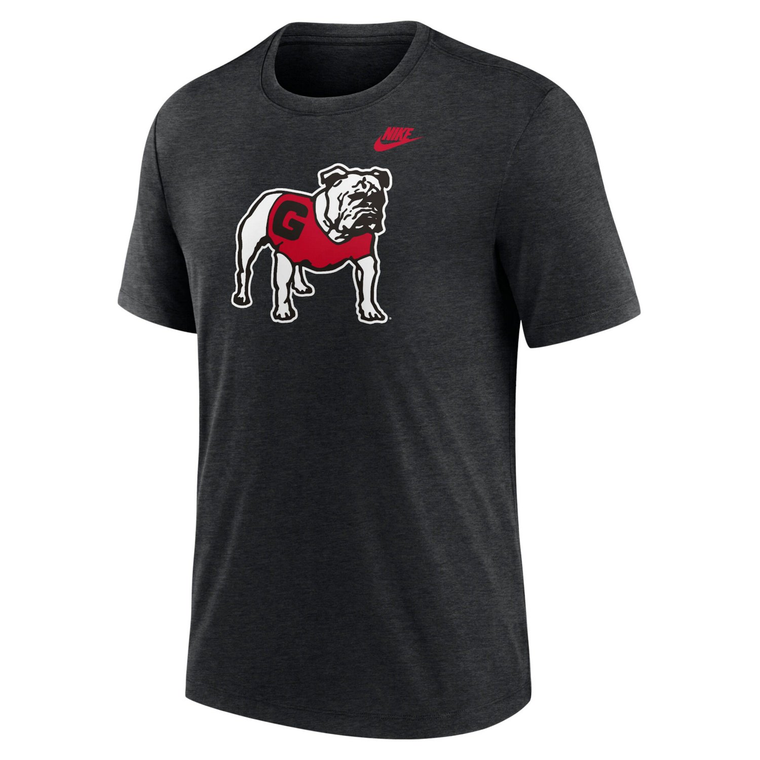 Nike Heather Georgia Bulldogs Blitz Evergreen Legacy Primary Tri-Blend T-Shirt - view number 2