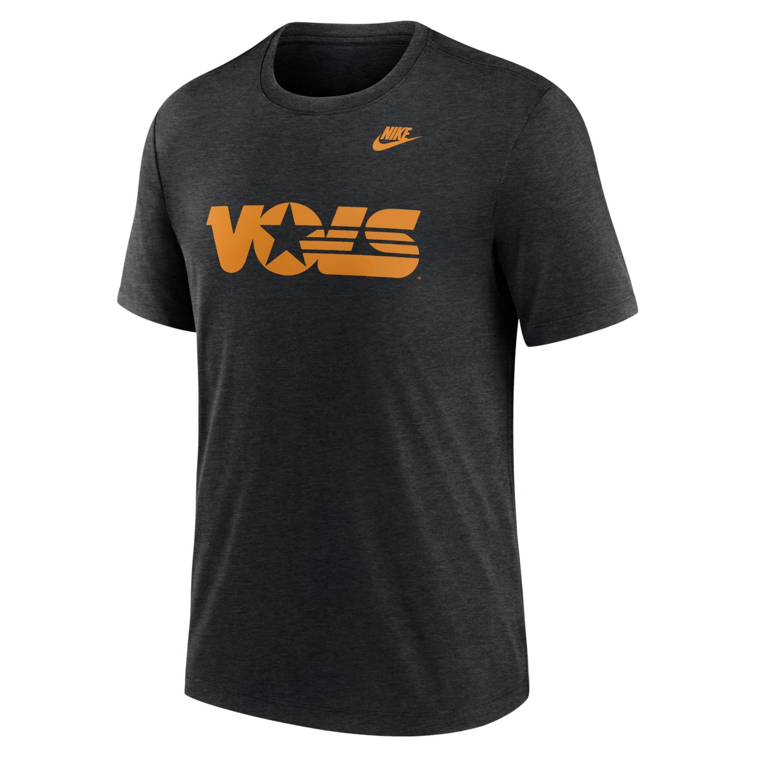 Nike Heather Tennessee Volunteers Blitz Evergreen Legacy Primary Tri-Blend T-Shirt - view number 2
