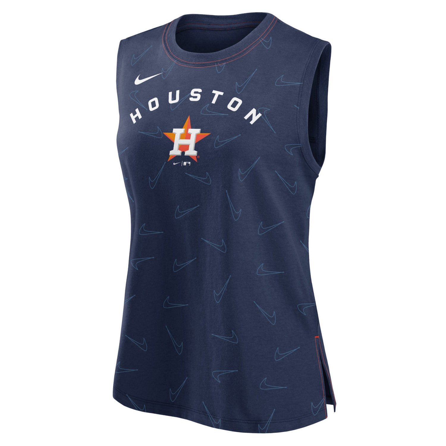 Nike Houston Astros Muscle Play Tank Top                                                                                         - view number 2