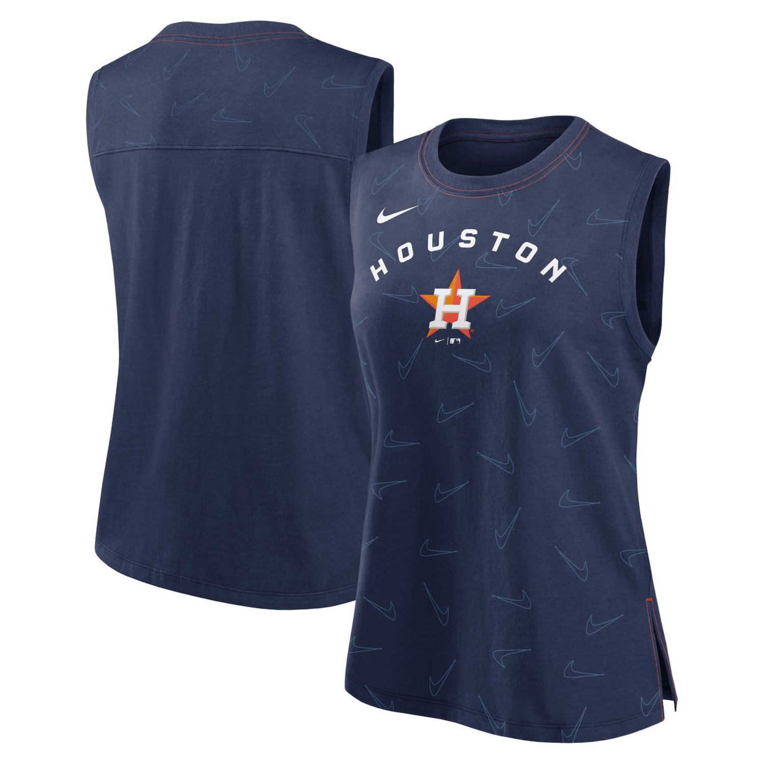 Nike Houston Astros Muscle Play Tank Top
