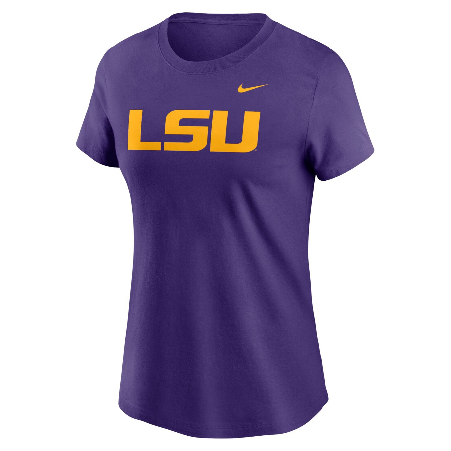 Nike LSU Tigers Primetime Evergreen Logo T-Shirt - view number 2