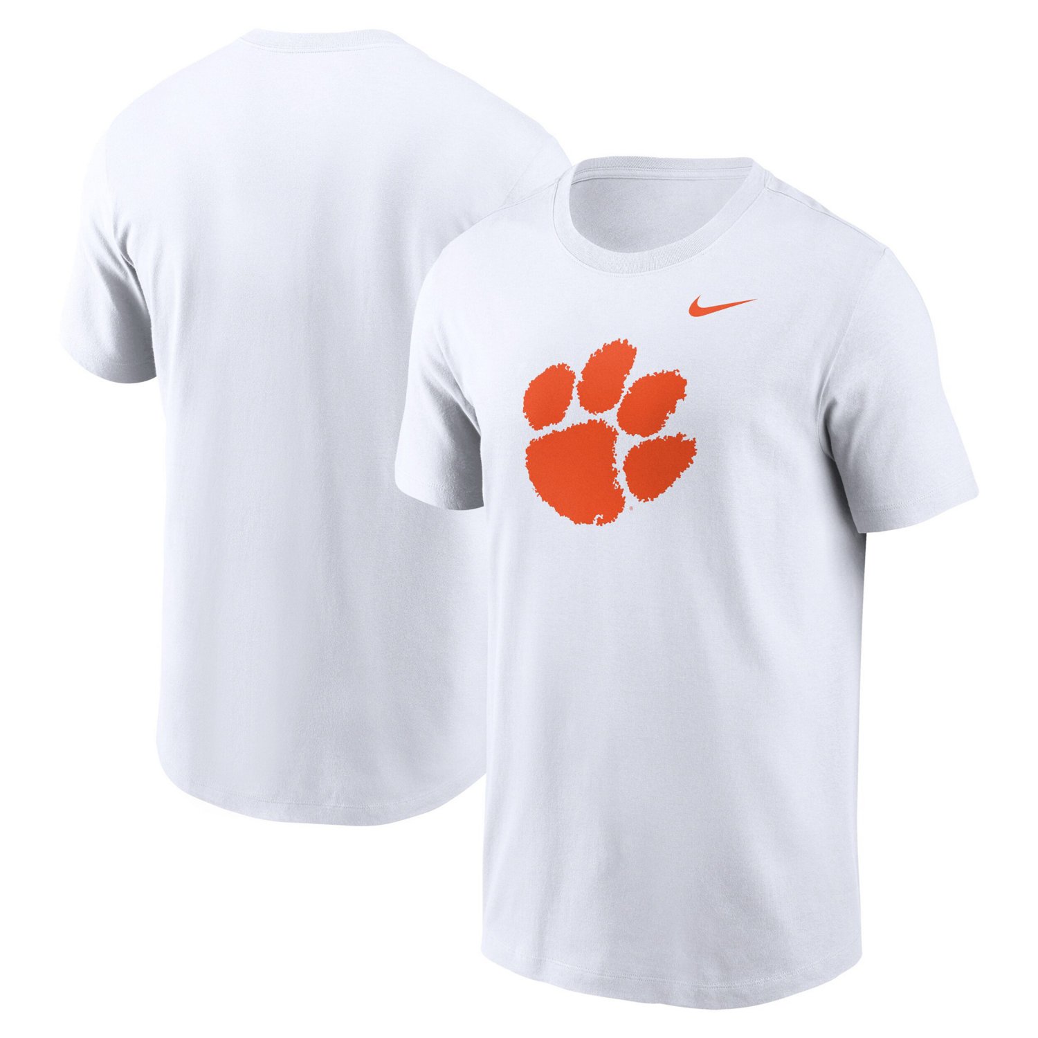 Nike Men's Clemson Cotton Logo T-shirt