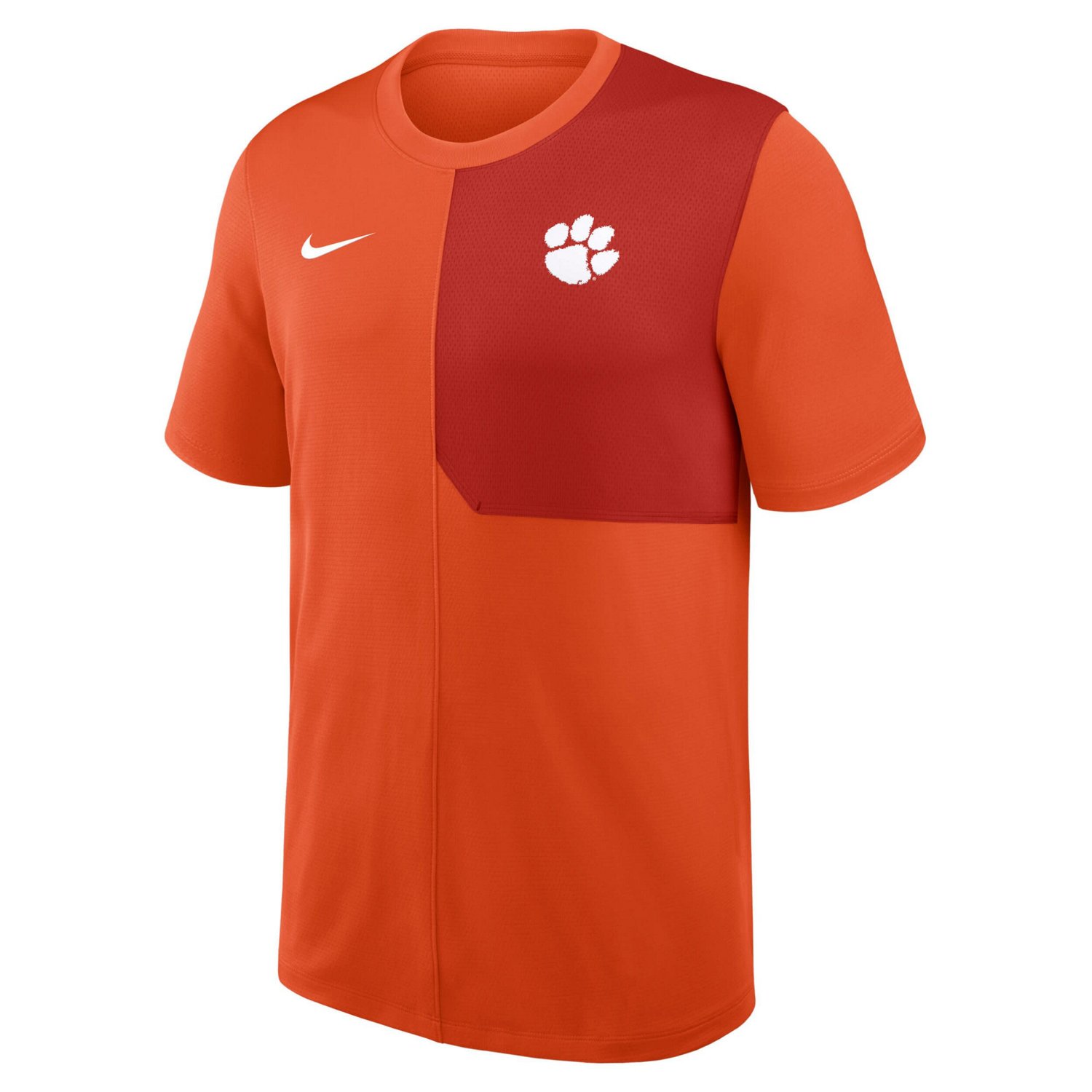 Nike Men's Clemson Dri-Fit UV Coach T-shirt - view number 2