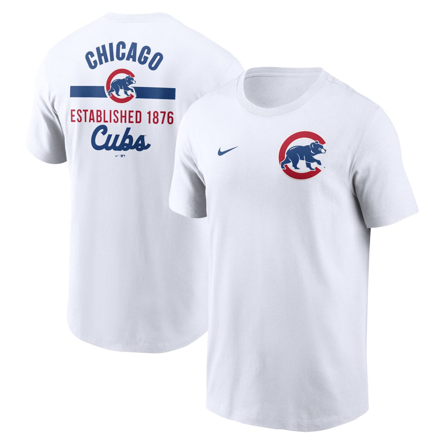 Nike Men's Cubs MLB 2 Hit T-shirt