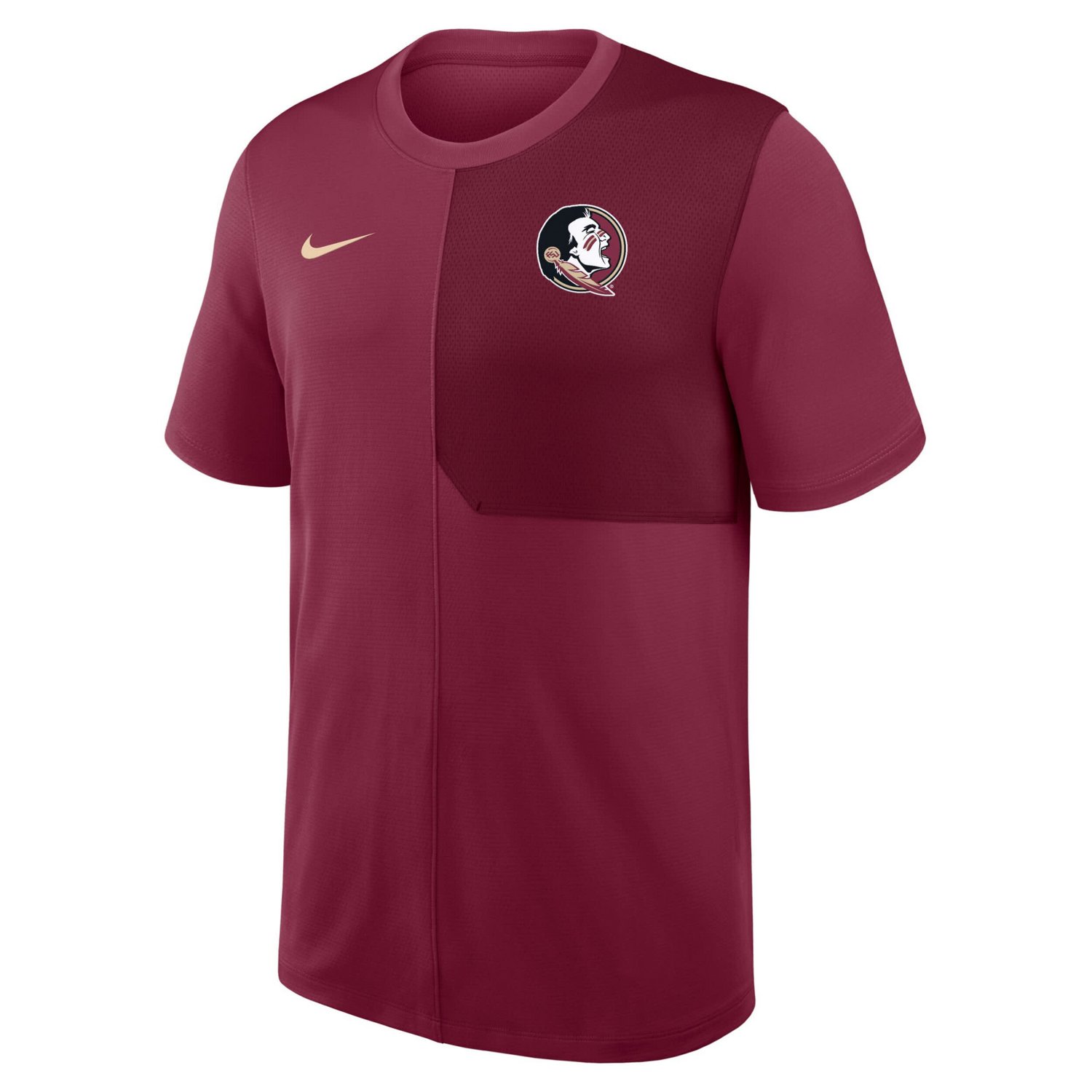 Nike Men's Florida State Dri-Fit UV Coach T-shirt - view number 2