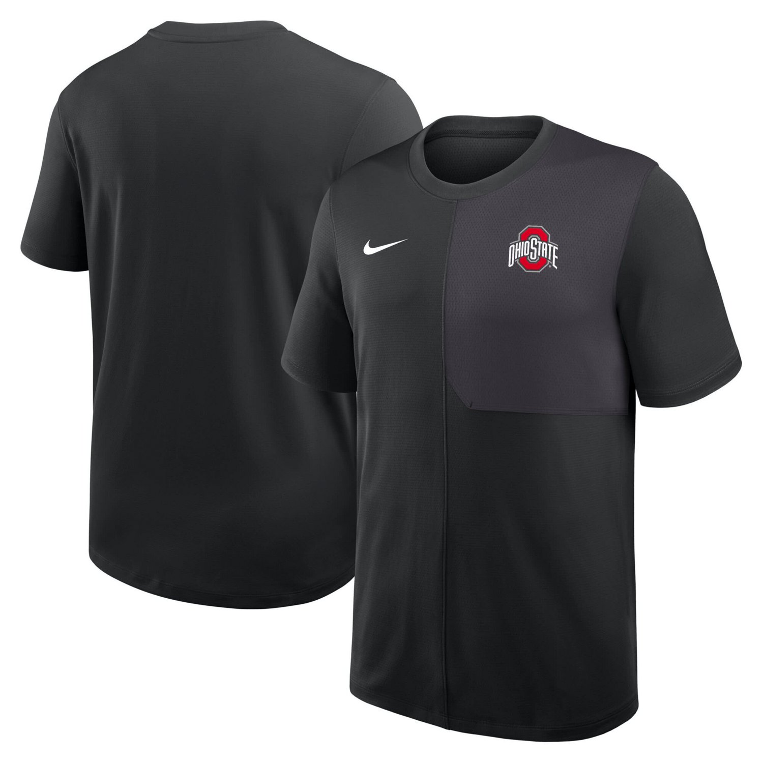 Nike Men's Ohio State Dri-Fit UV Coach Top - view number 1