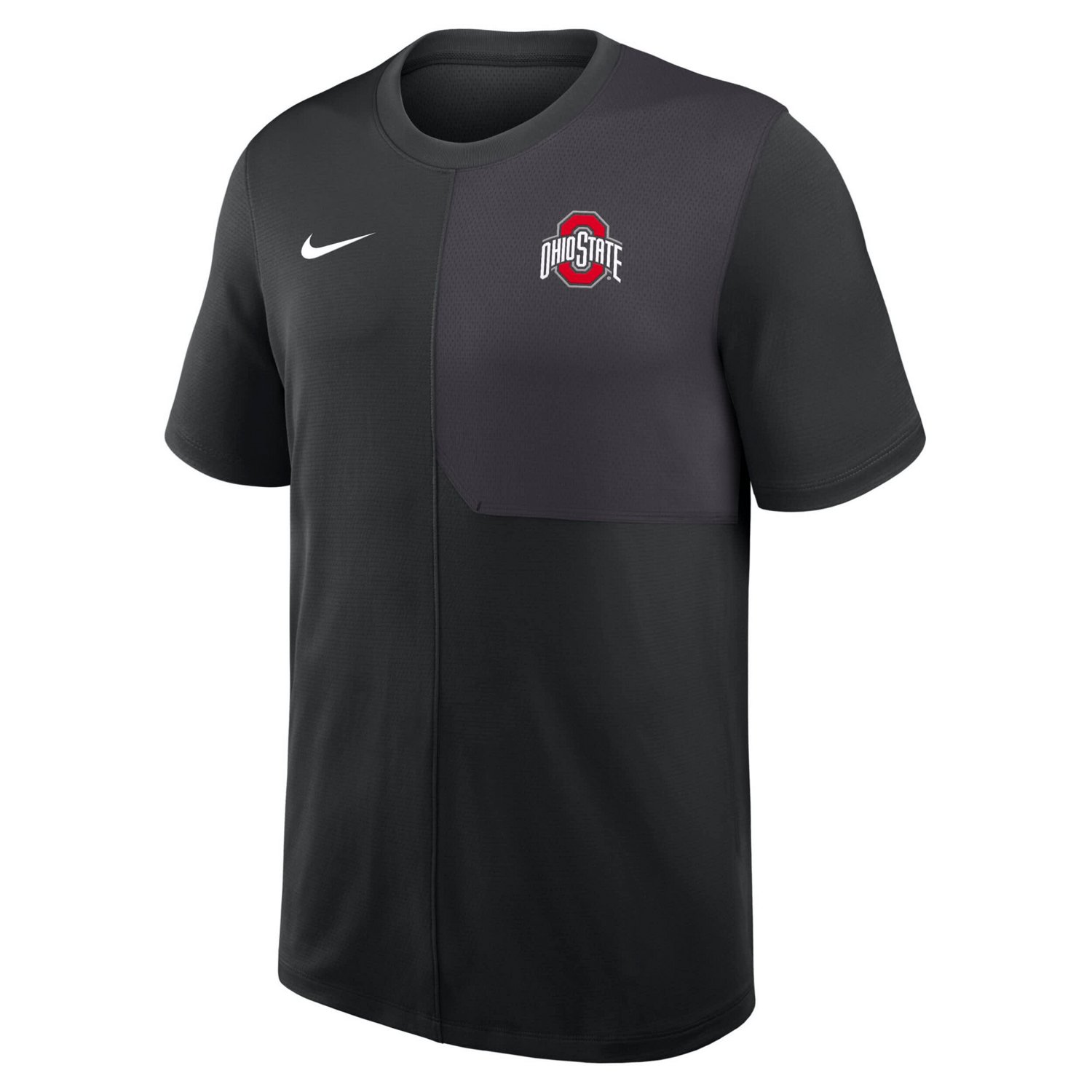 Nike Men's Ohio State Dri-Fit UV Coach Top - view number 2