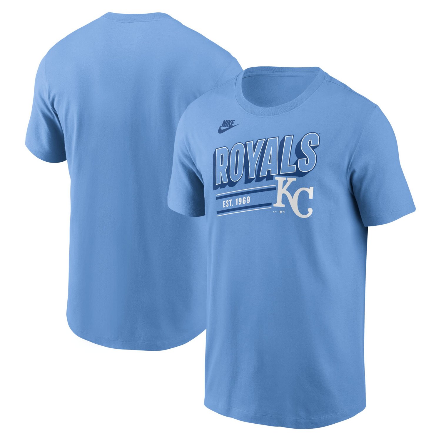 Nike Light Kansas City Royals Cooperstown Collection Retro T-Shirt                                                              