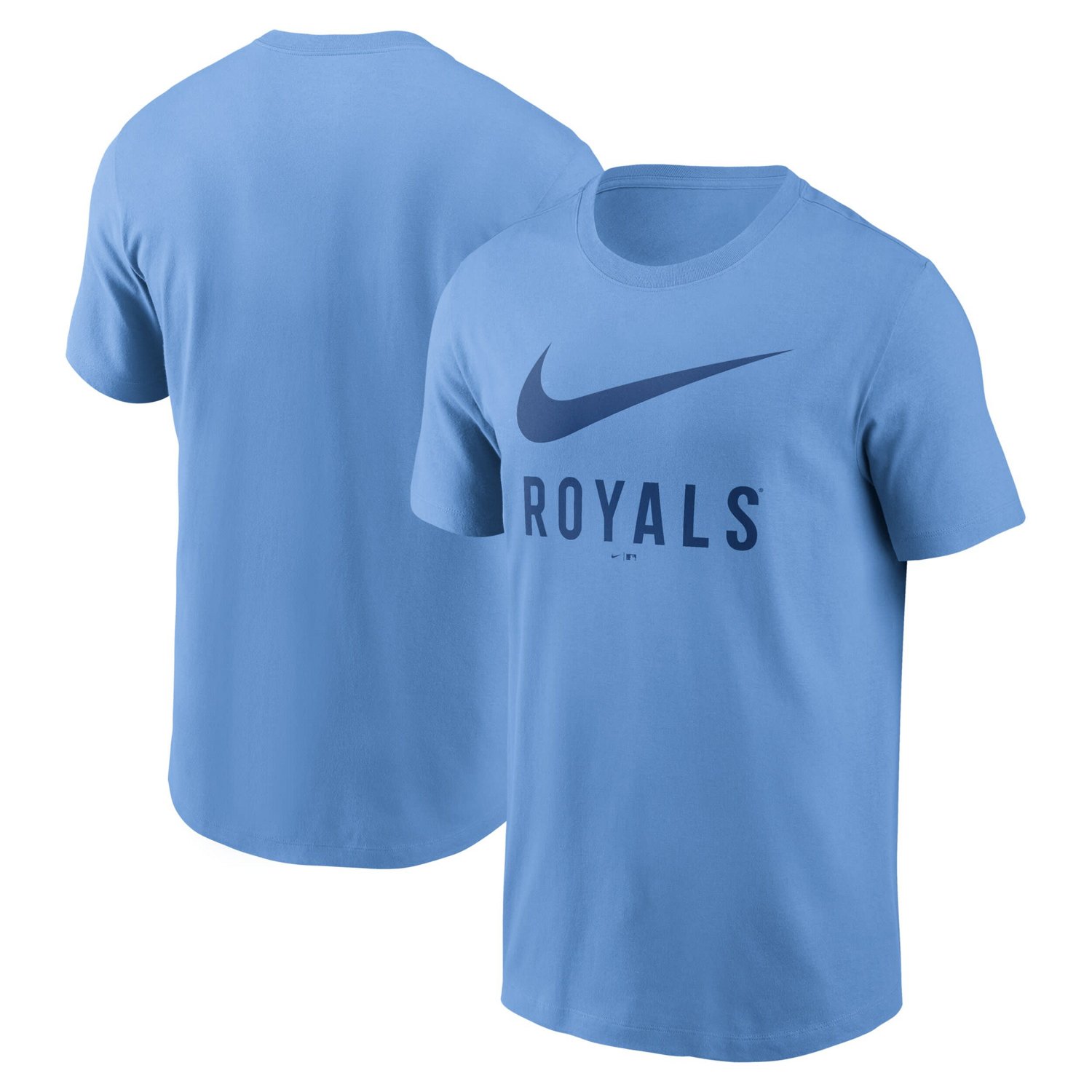 Nike Light Kansas City Royals Swoosh T-Shirt                                                                                    