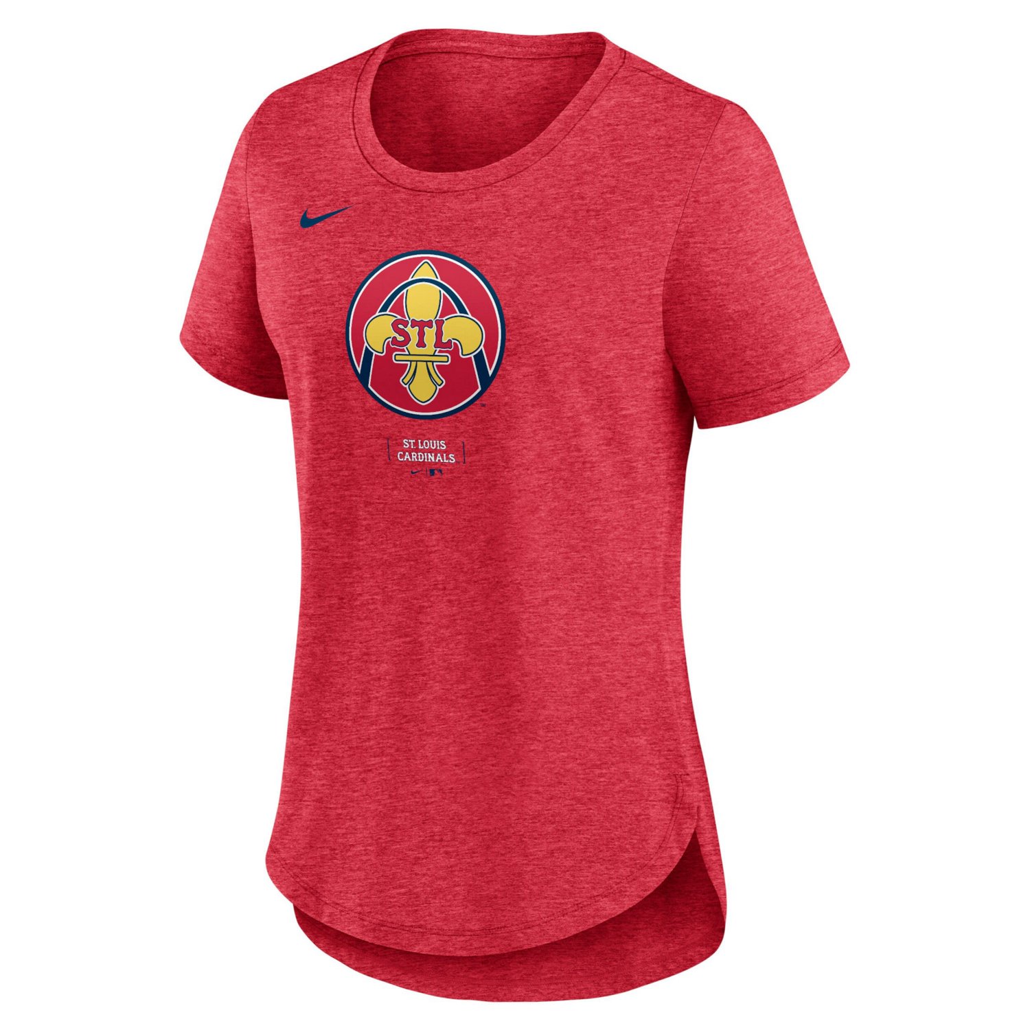 Nike St Louis Cardinals 2024 City Connect Scoop Neck Tri-Blend T-Shirt - view number 2