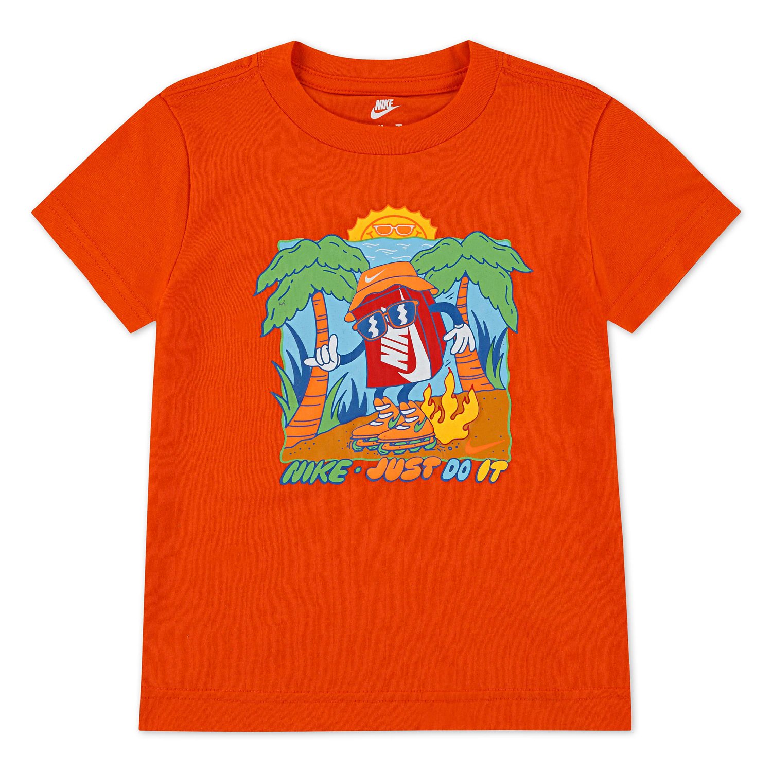 Nike Toddler Boys' Boxy Palm Tree Graphic T-shirt | Academy