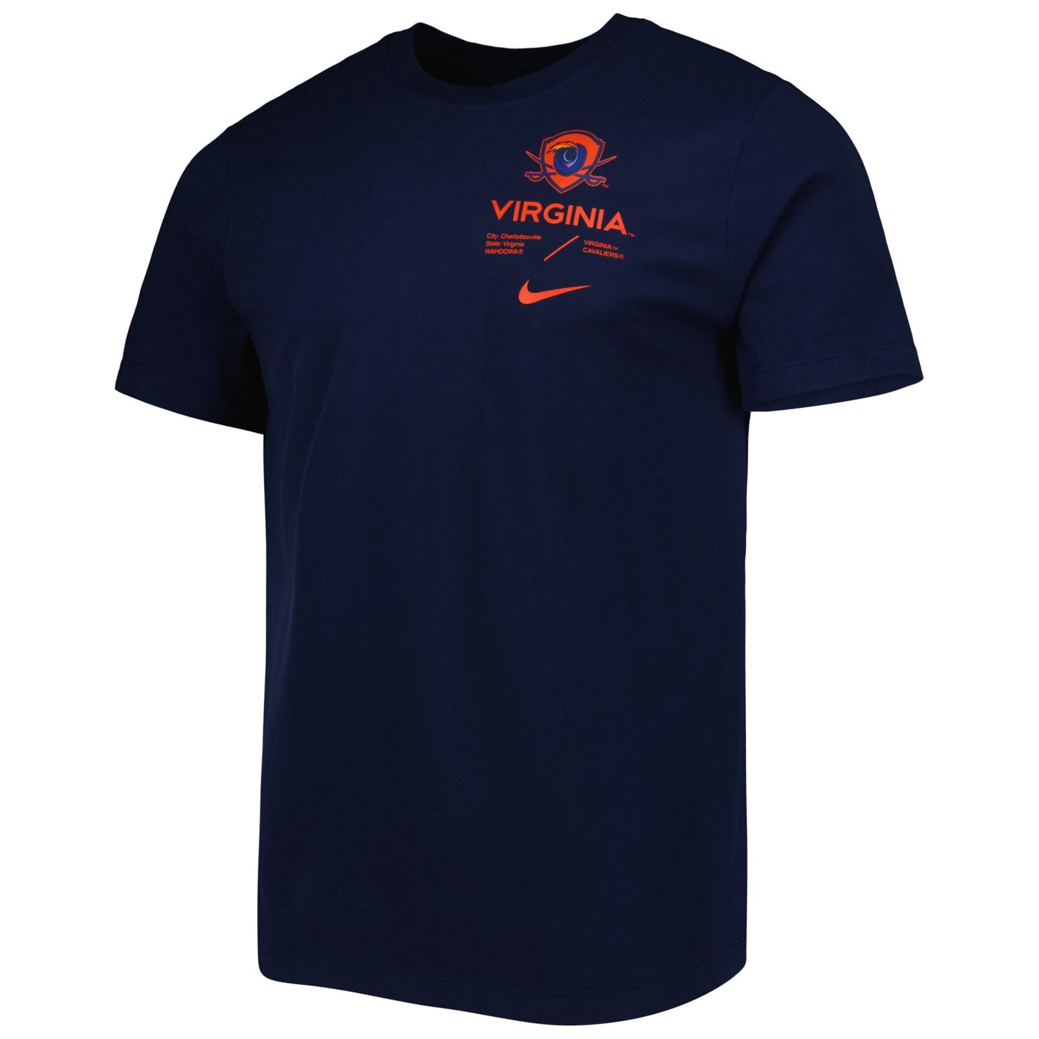 Nike Virginia Cavaliers Team Practice Performance T-Shirt