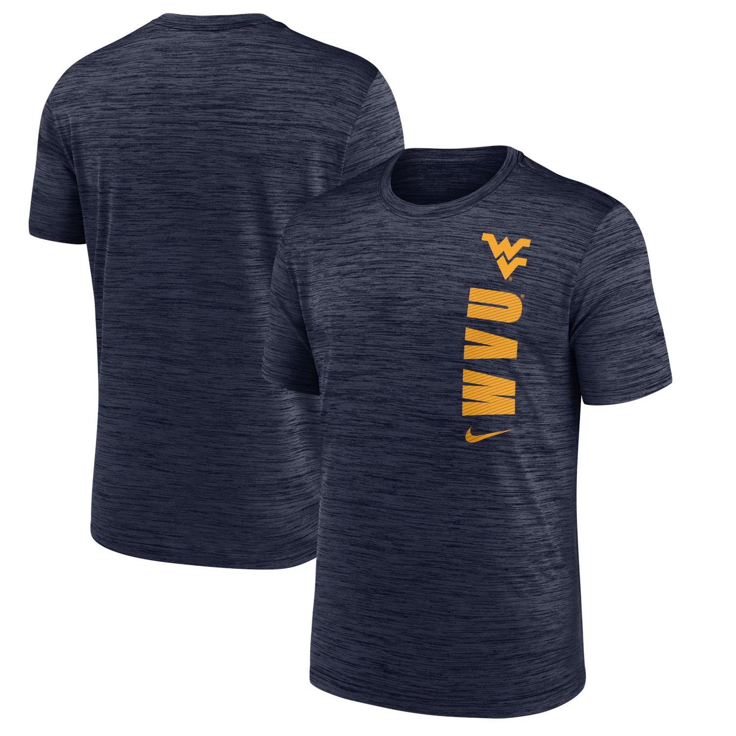 Nike West Virginia Mountaineers 2024 Sideline Velocity Performance T-Shirt