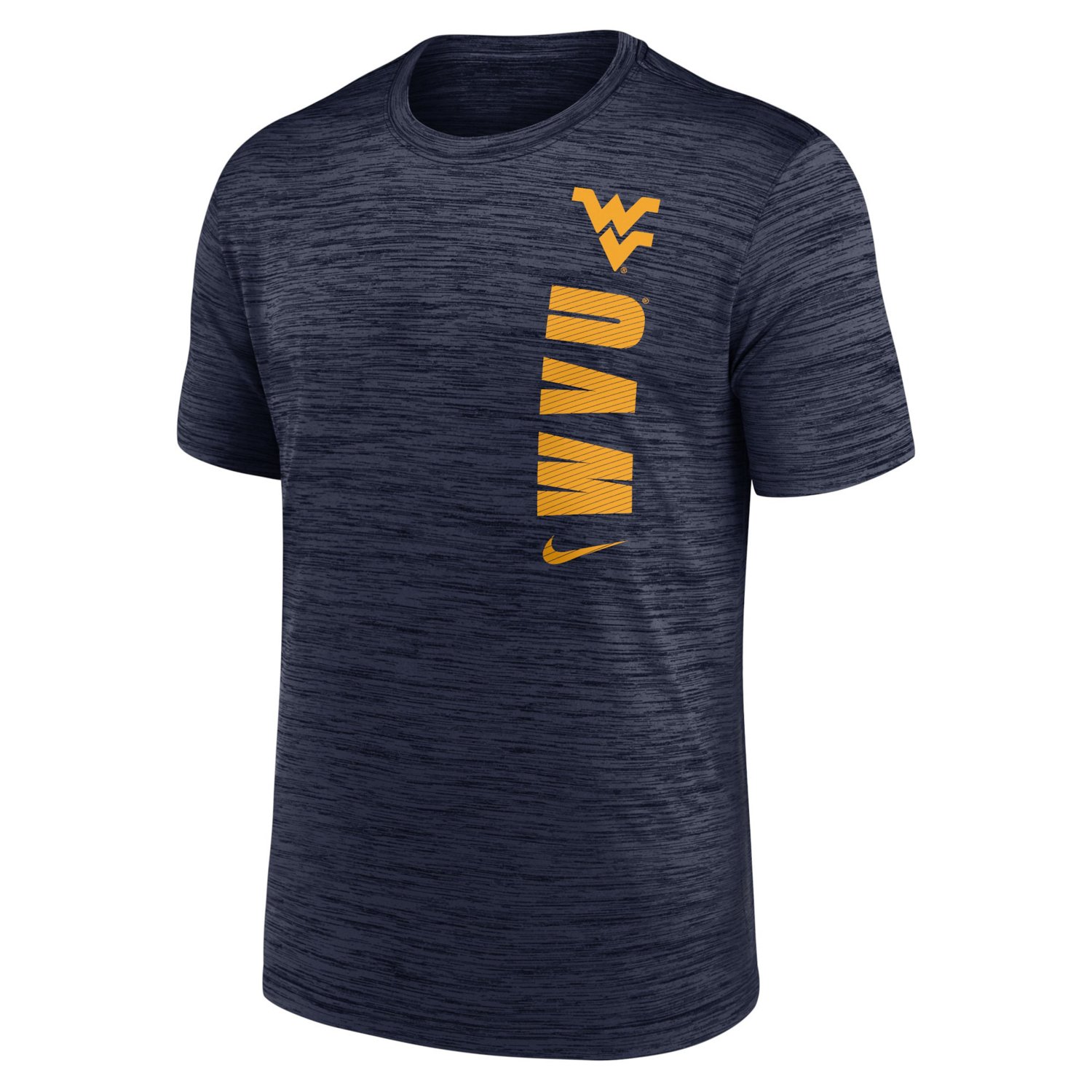 Nike West Virginia Mountaineers 2024 Sideline Velocity Performance T-Shirt                                                       - view number 2