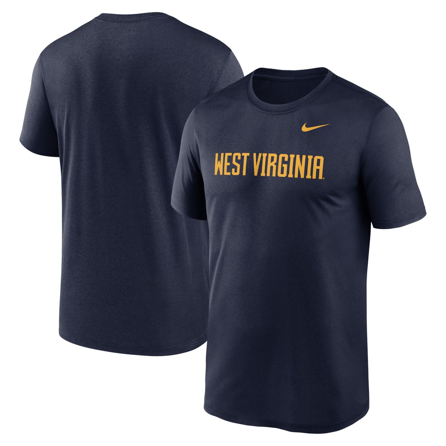 Nike West Virginia Mountaineers Primetime Legend Wordmark T-Shirt - view number 1