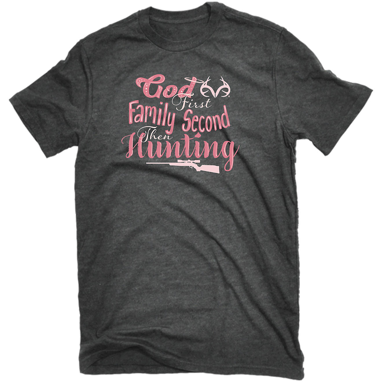 RealTree Outfitters Women's God First T-shirt                                                                                    - view number 1