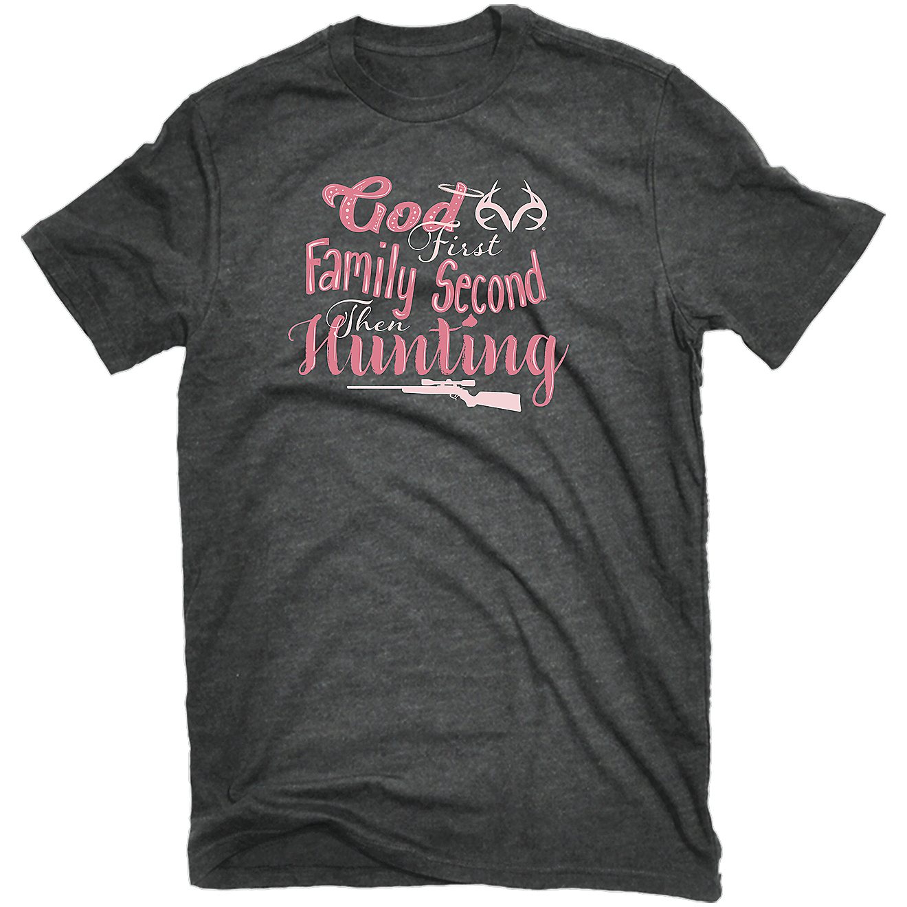 RealTree Outfitters Women's God First T-shirt                                                                                    - view number 1