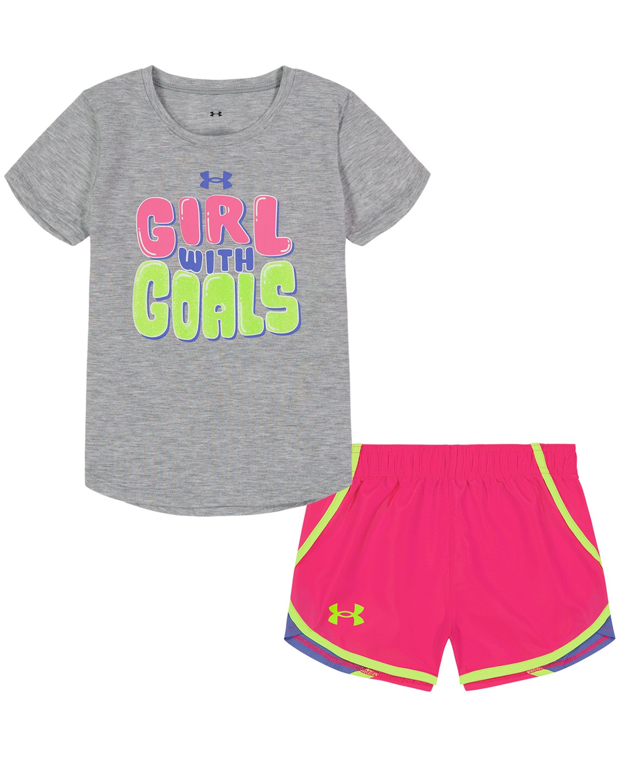 Under Armour Get Your Fish On Short-Sleeve T-Shirt and Shorts Set for  Toddlers or Girls