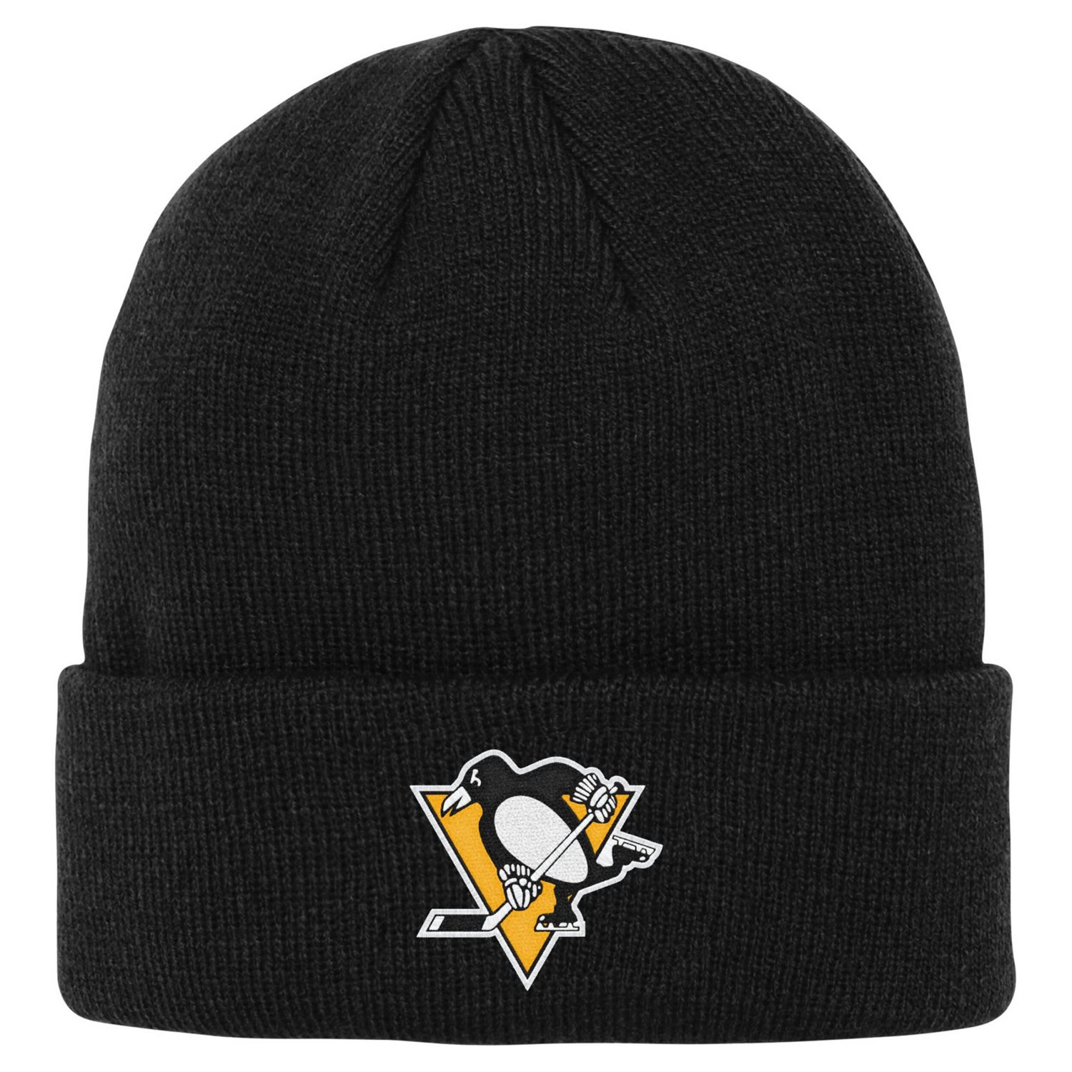 Youth Outerstuff Pittsburgh Penguins 20 Essential Cuffed Knit Hat