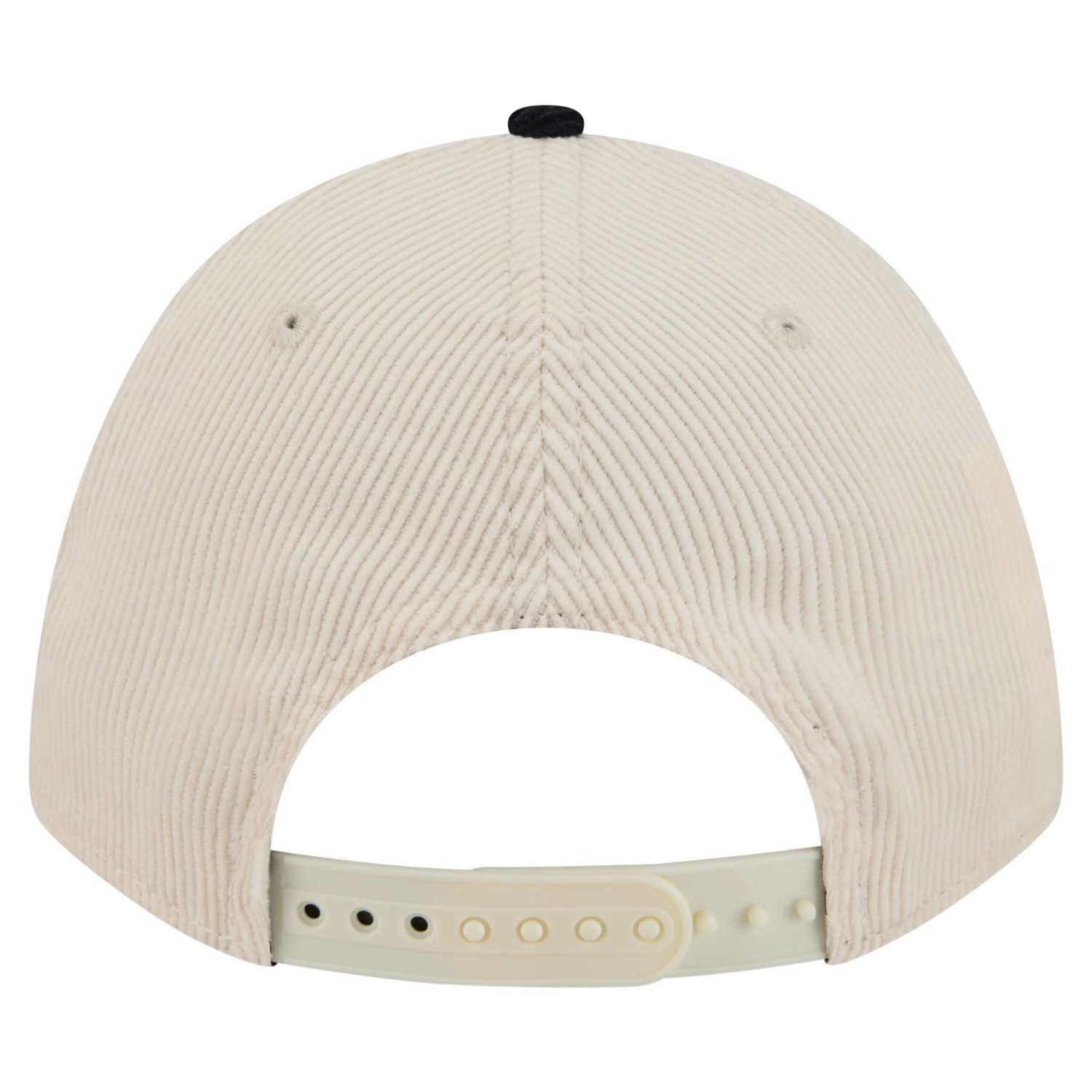 New Era Navy Atlanta Braves Sided Corduroy 9FORTY A-Frame Adjustable Hat - view number 4