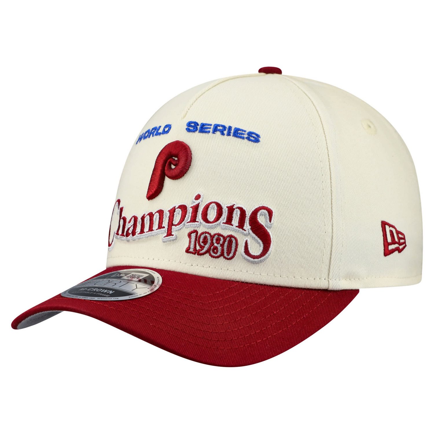 New Era Red Philadelphia Phillies World Series 9FORTY M-Crown A-Frame Adjustable Hat - view number 3