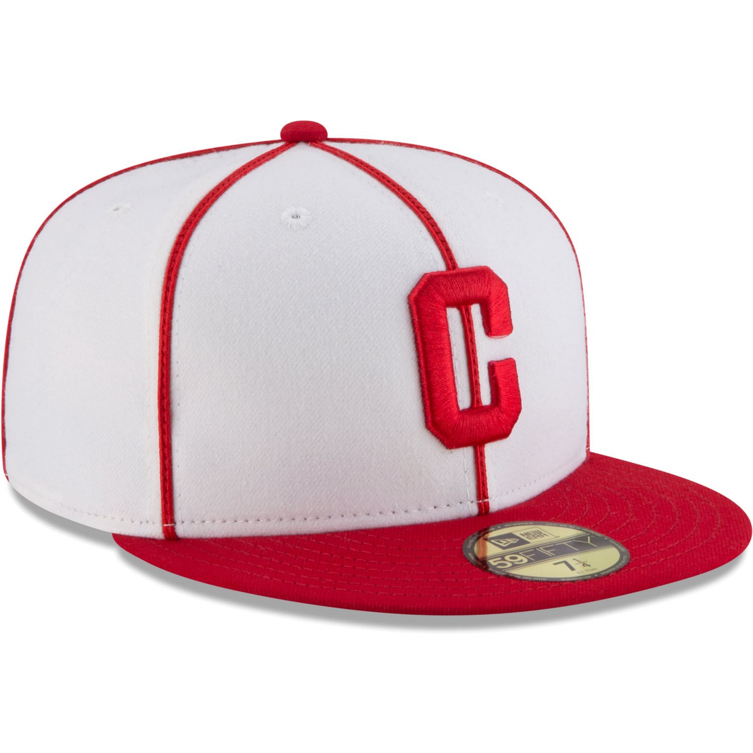 New Era Red Pittsburgh Crawfords Cooperstown Collection Turn Back The Clock 59FIFTY Fitted Hat - view number 3