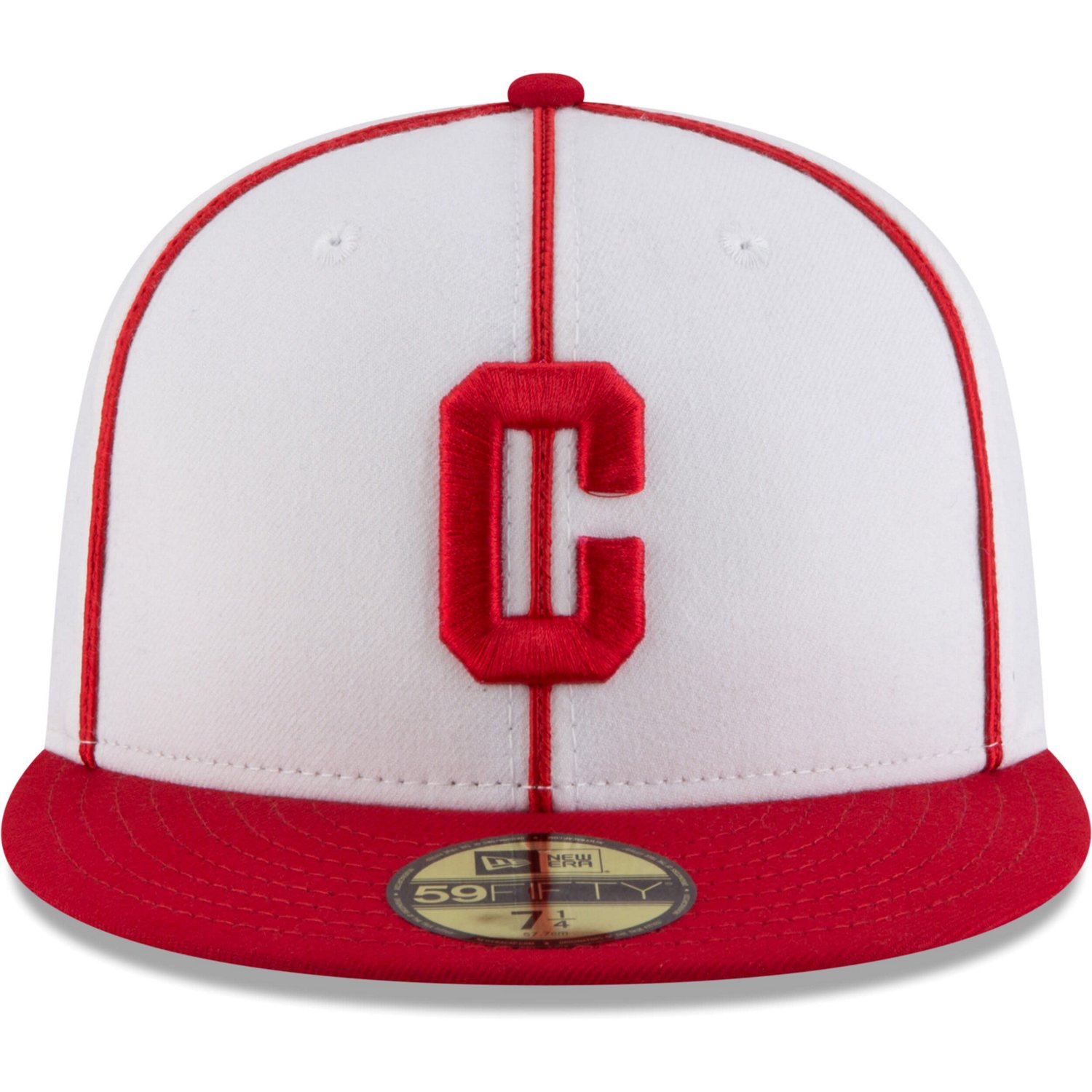New Era Red Pittsburgh Crawfords Cooperstown Collection Turn Back The Clock 59FIFTY Fitted Hat - view number 2