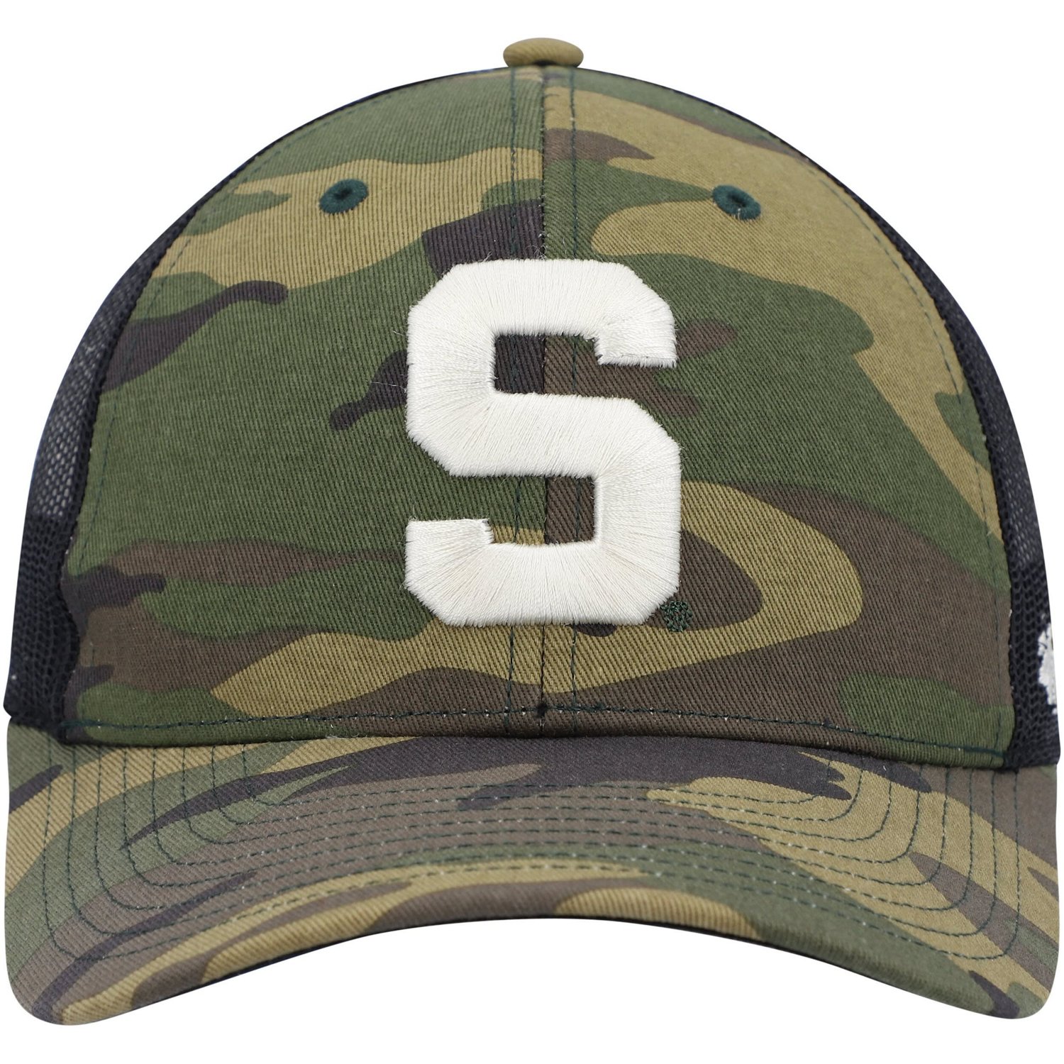 '47 / Michigan State Spartans Team Logo Trucker Snapback Hat                                                                     - view number 2