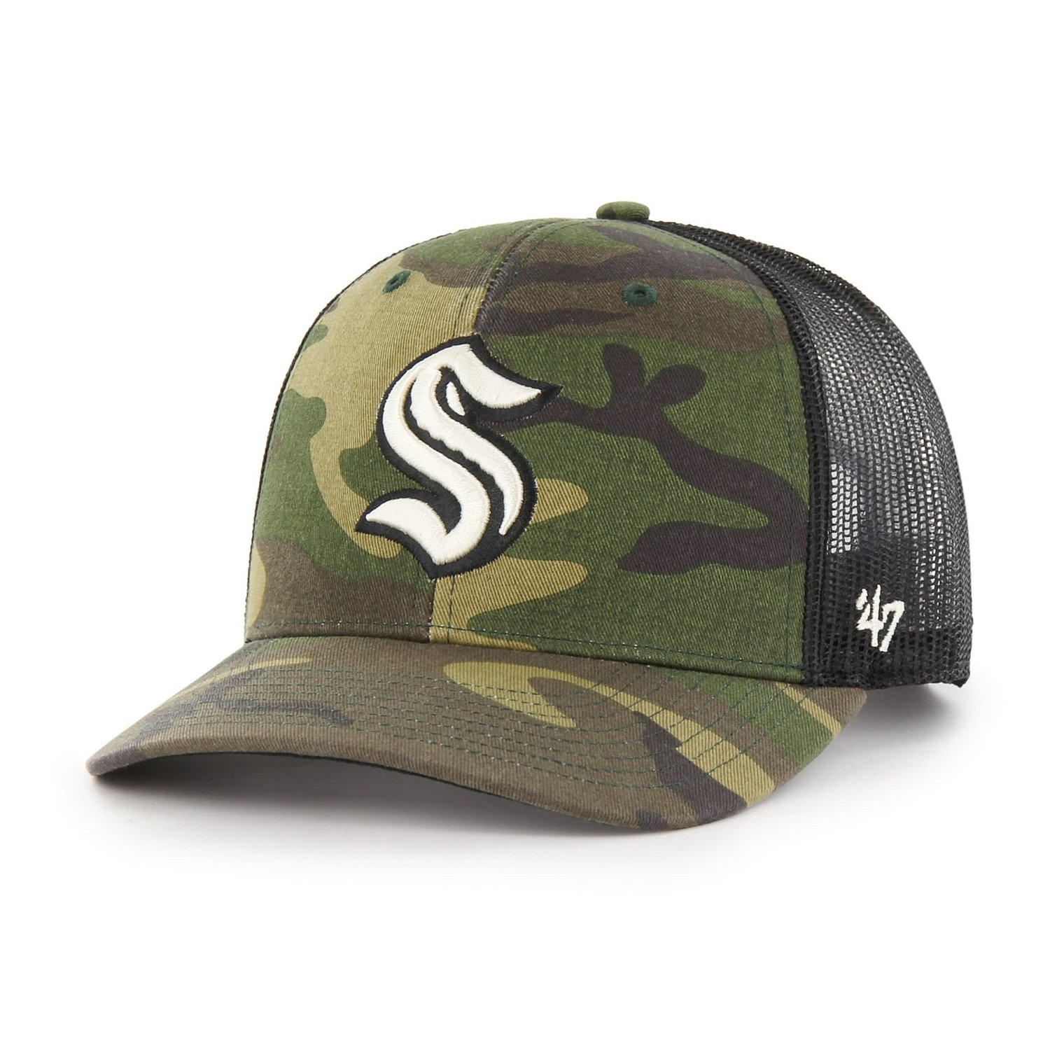 '47 / Seattle Kraken Trucker Snapback Hat