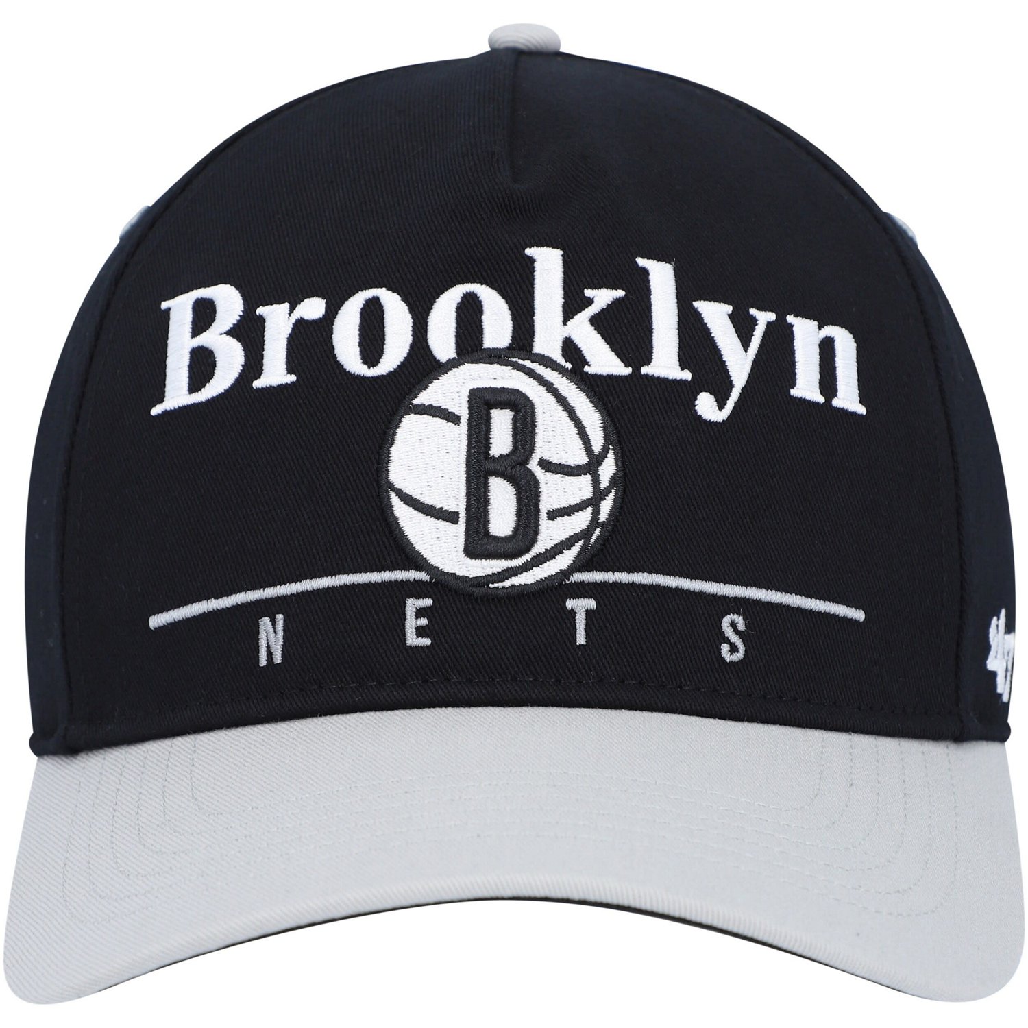 '47 /Gray Brooklyn Nets Super Hitch Adjustable Hat                                                                               - view number 2