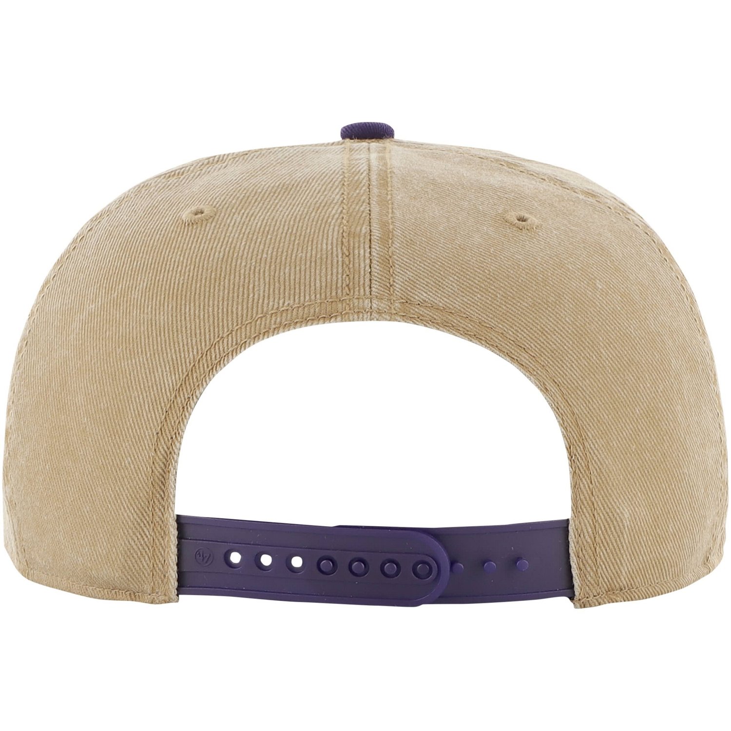 '47 /Purple Los Angeles Lakers Chilmark Captain Snapback Hat                                                                     - view number 2