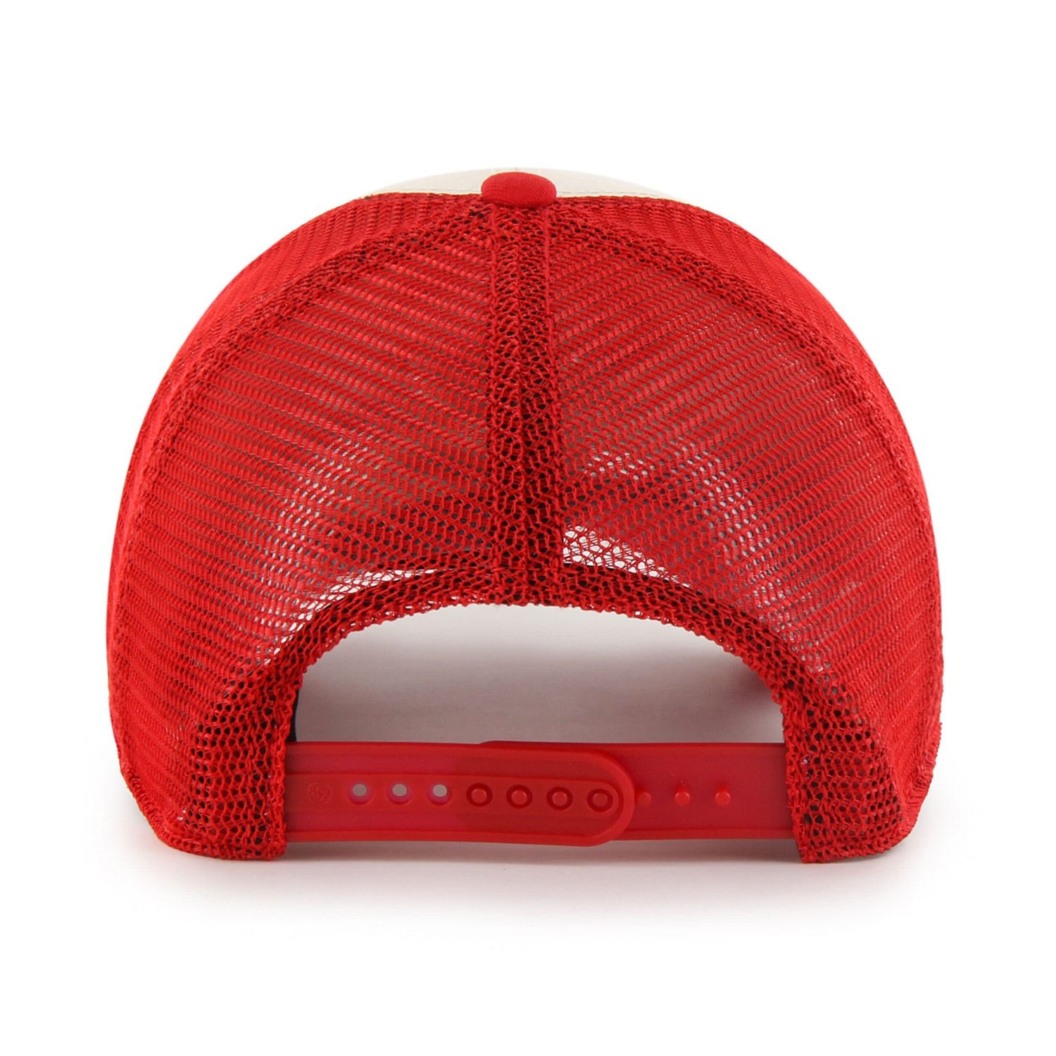 '47 /Red Los Angeles Angels Breakout MVP Trucker Adjustable Hat