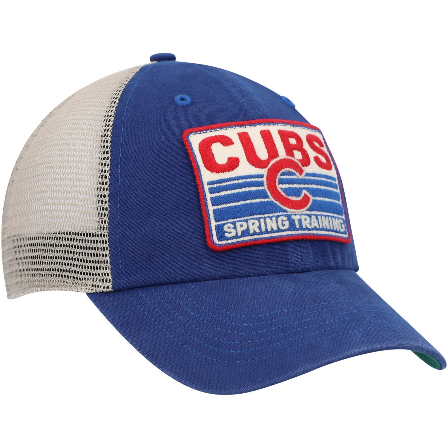 '47 /Tan Chicago Cubs Four Stroke Clean Up Trucker Snapback Hat                                                                  - view number 3