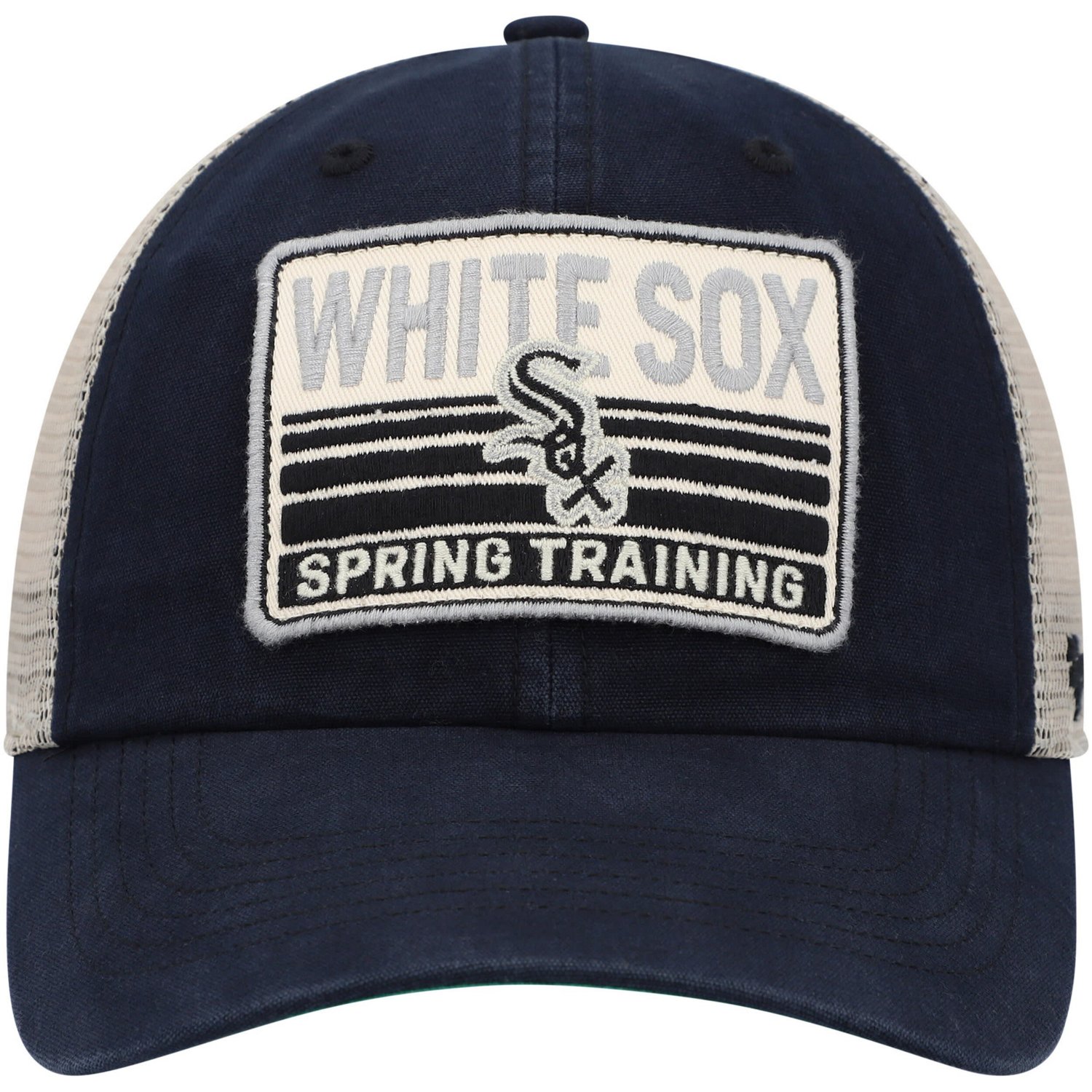 '47 /Tan Chicago White Sox Four Stroke Clean Up Trucker Snapback Hat                                                             - view number 2