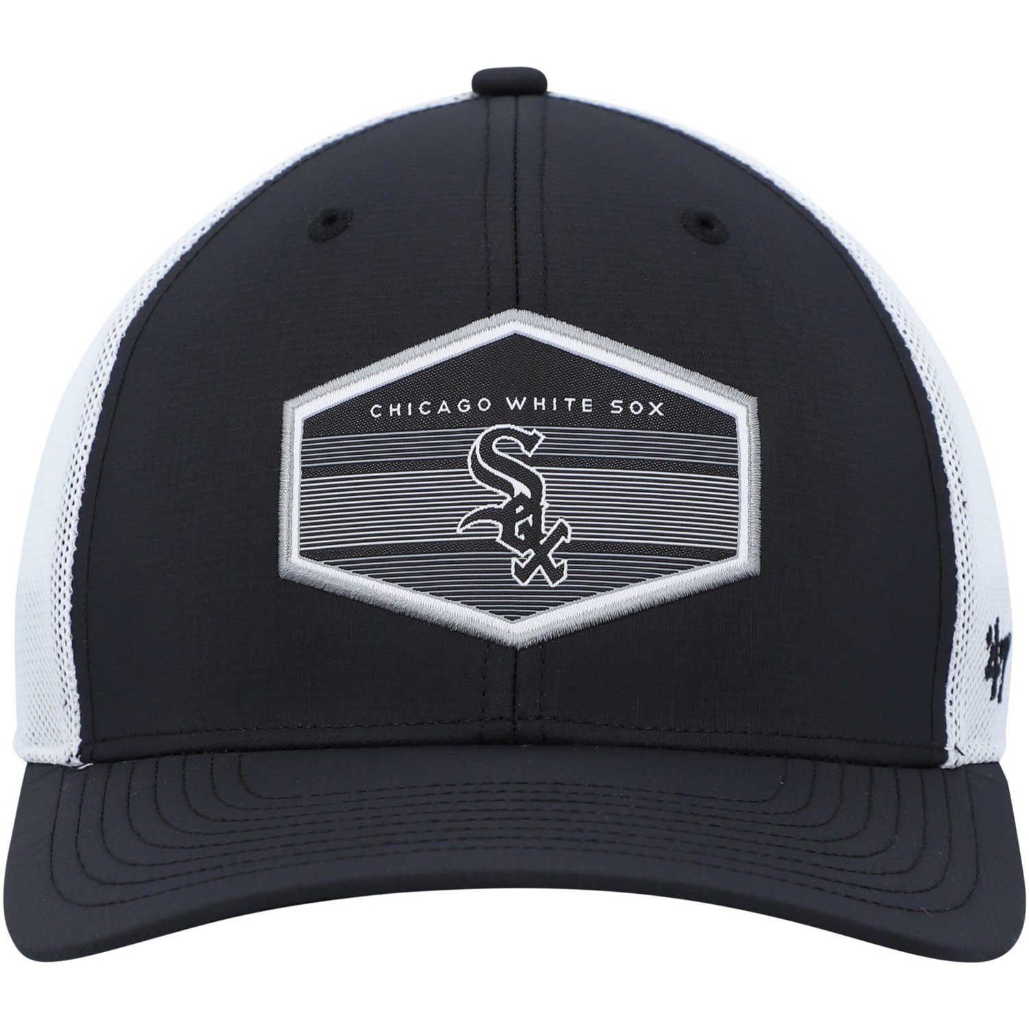 '47 /White Chicago White Sox Burgess Trucker Snapback Hat                                                                        - view number 2
