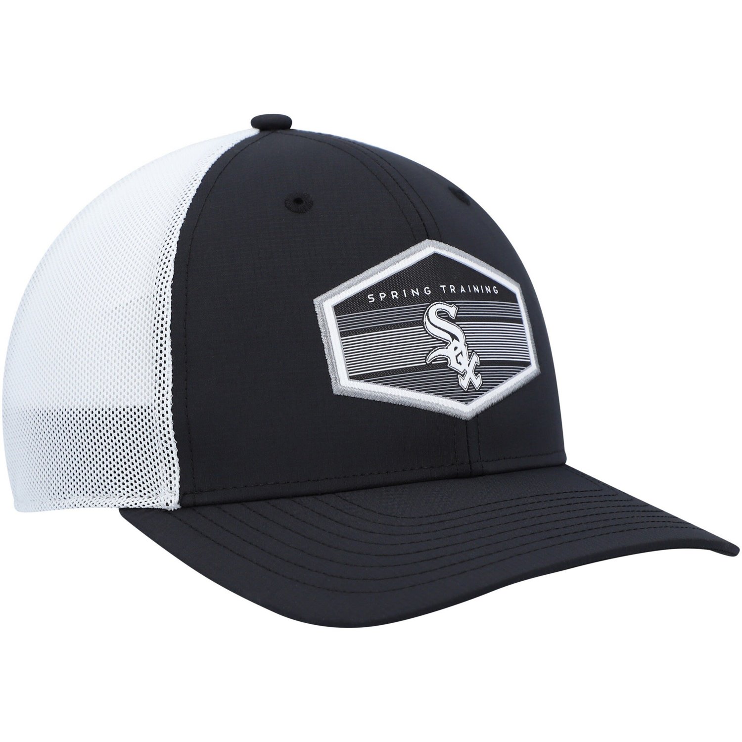 '47 /White Chicago White Sox Spring Training Burgess Trucker Adjustable Hat                                                      - view number 3