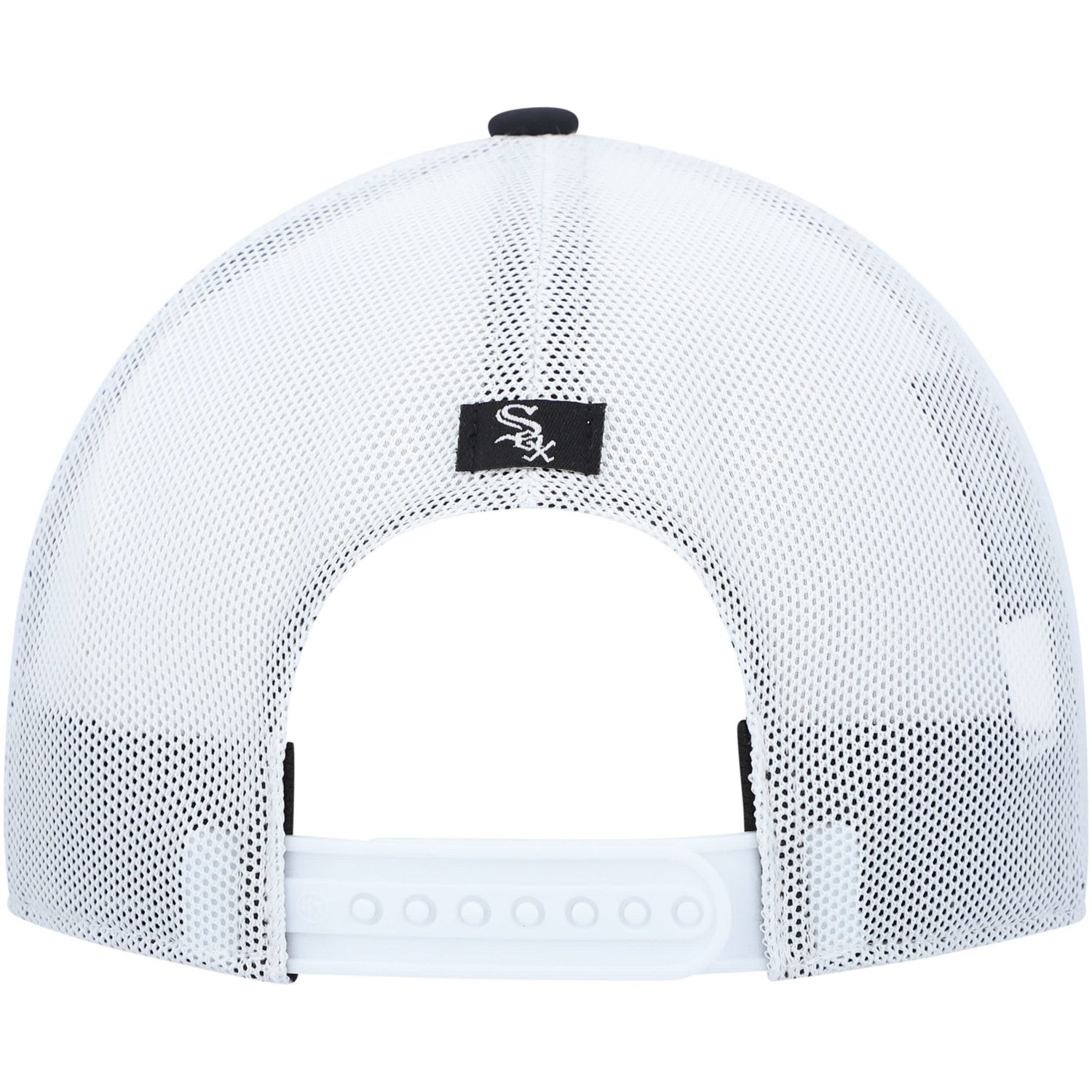 '47 /White Chicago White Sox Spring Training Burgess Trucker Adjustable Hat                                                      - view number 4