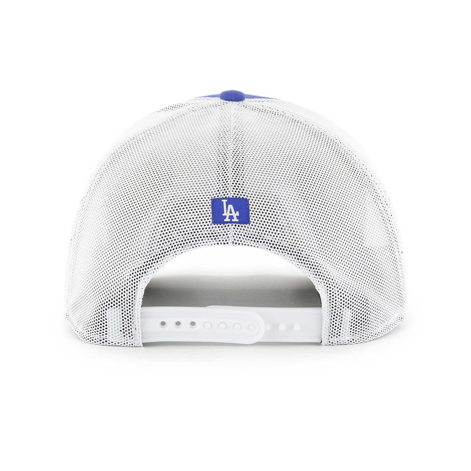 '47 /White Los Angeles Dodgers Burgess Trucker Snapback Hat                                                                      - view number 2