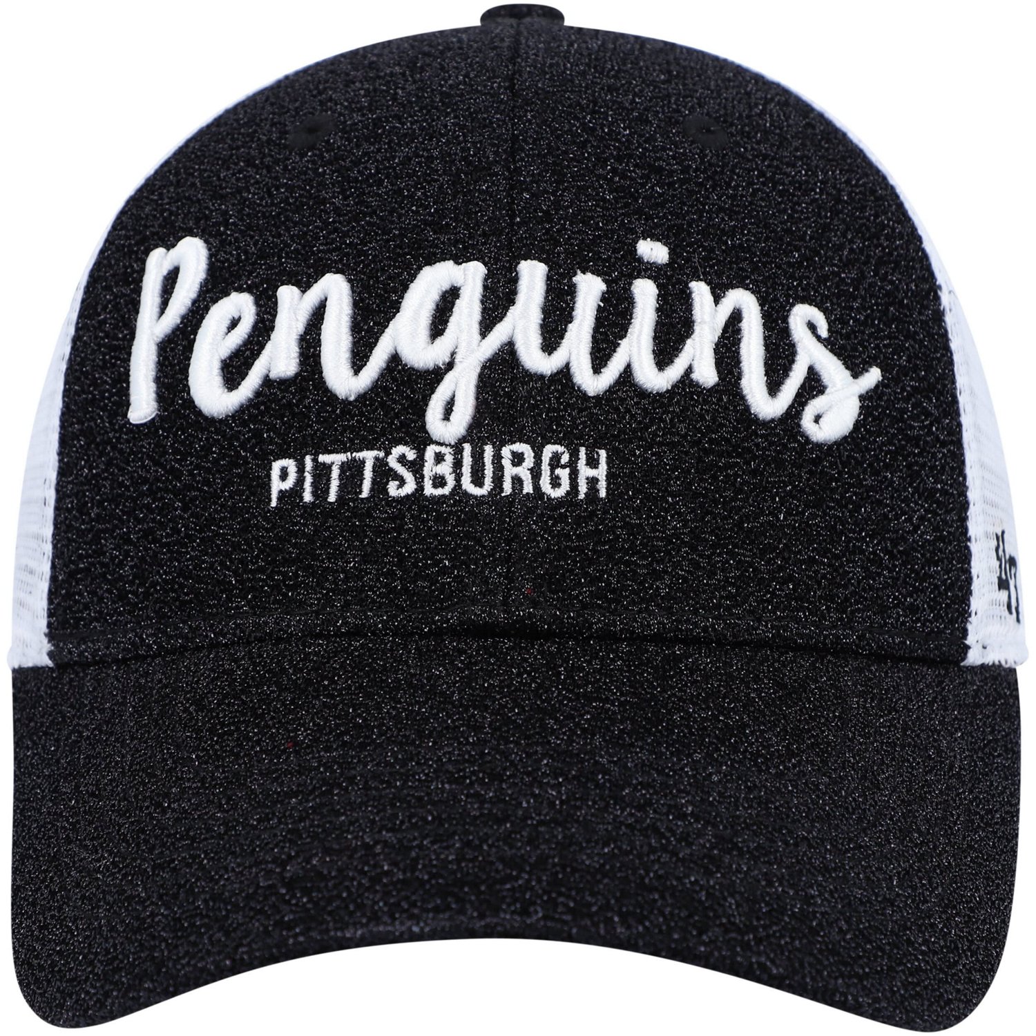 '47 /White Pittsburgh Penguins Encore MVP Trucker Snapback Hat                                                                   - view number 2