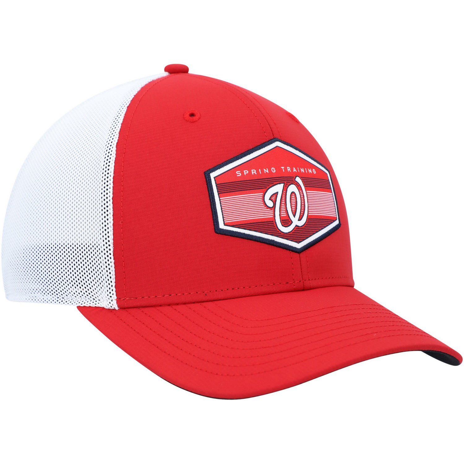 '47 /White Washington Nationals Spring Training Burgess Trucker Adjustable Hat                                                   - view number 3