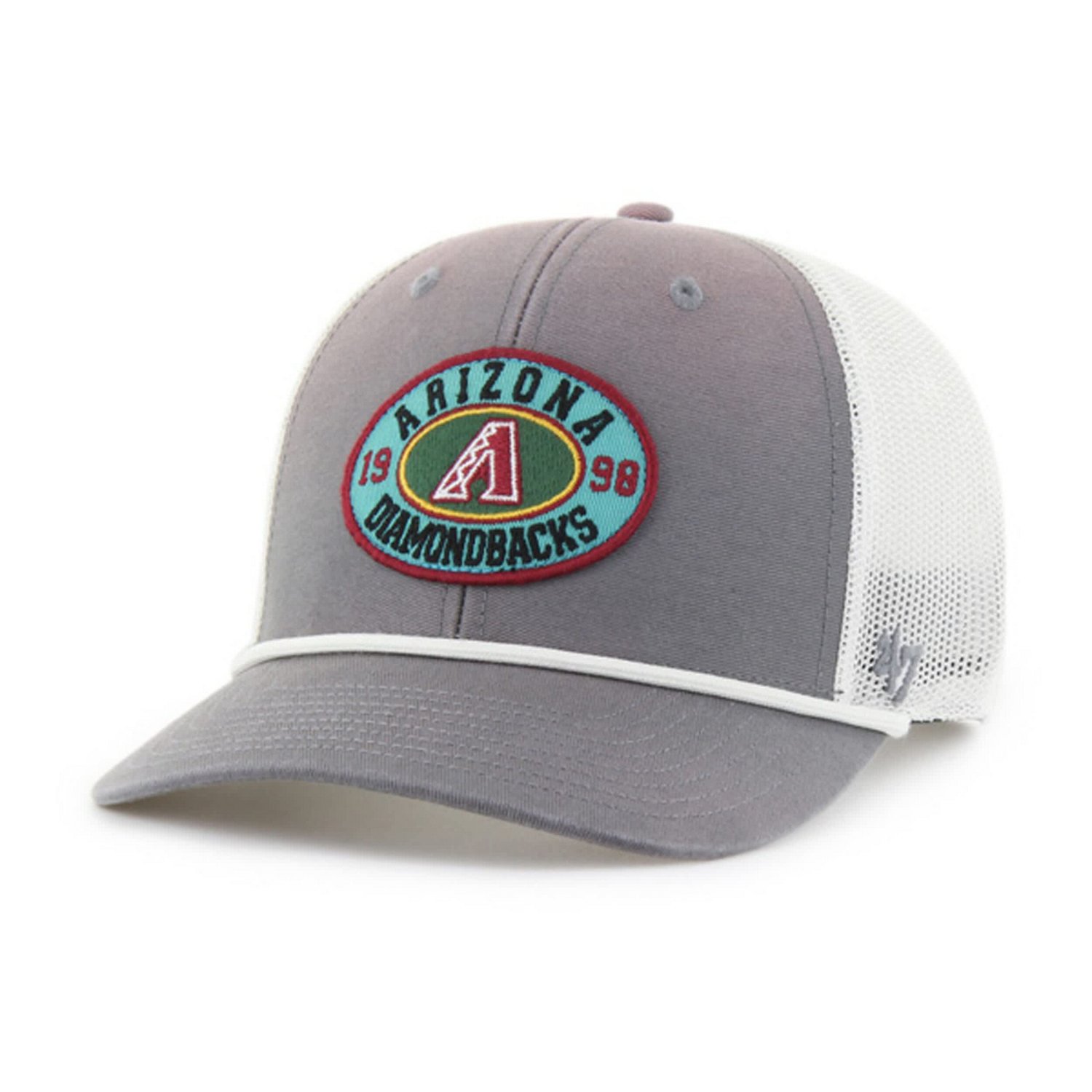 '47 Arizona Diamondbacks Tide Sweep Rope Trucker Adjustable Hat                                                                 