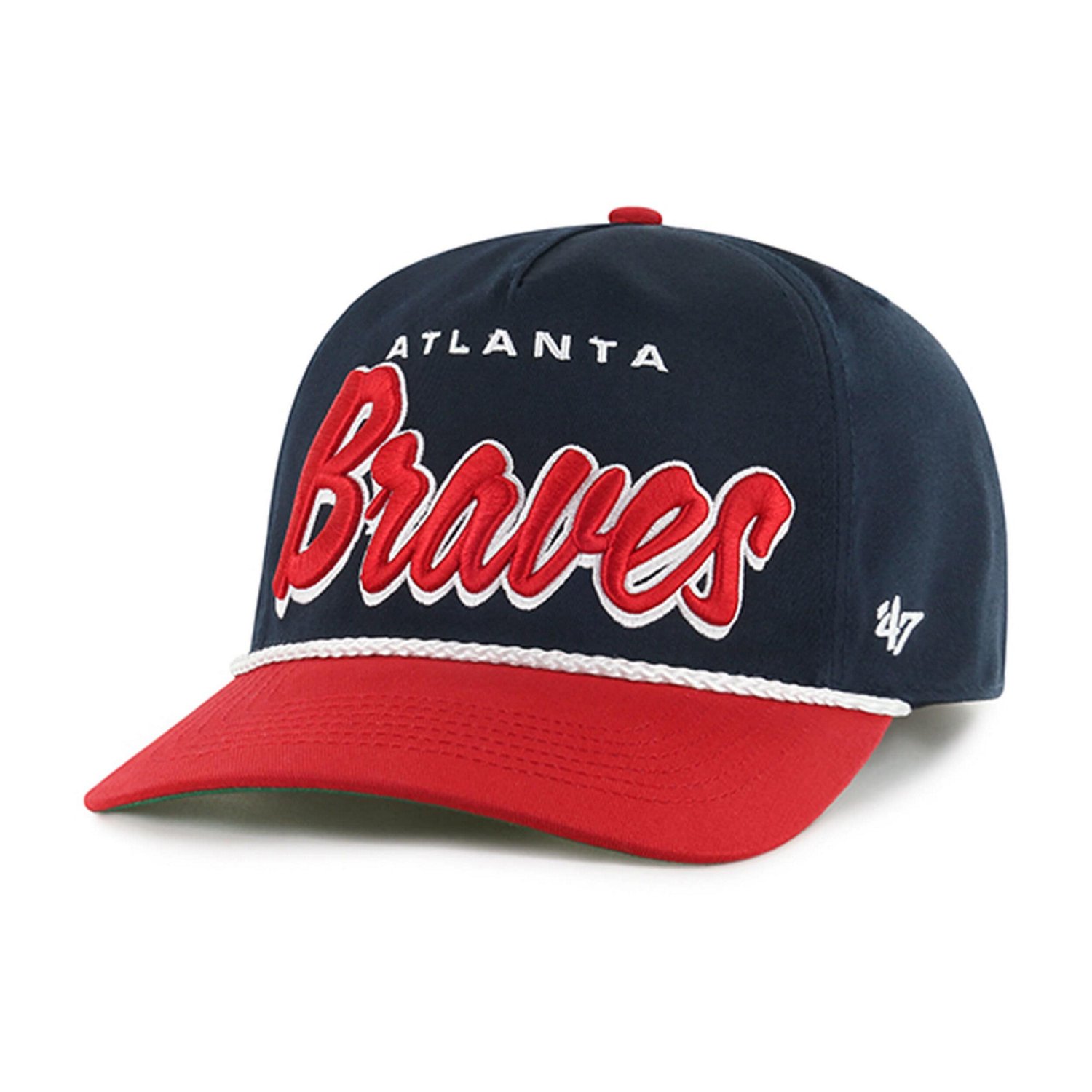 '47 Atlanta Braves Dropshadow Rope Hitch Adjustable Hat - view number 2