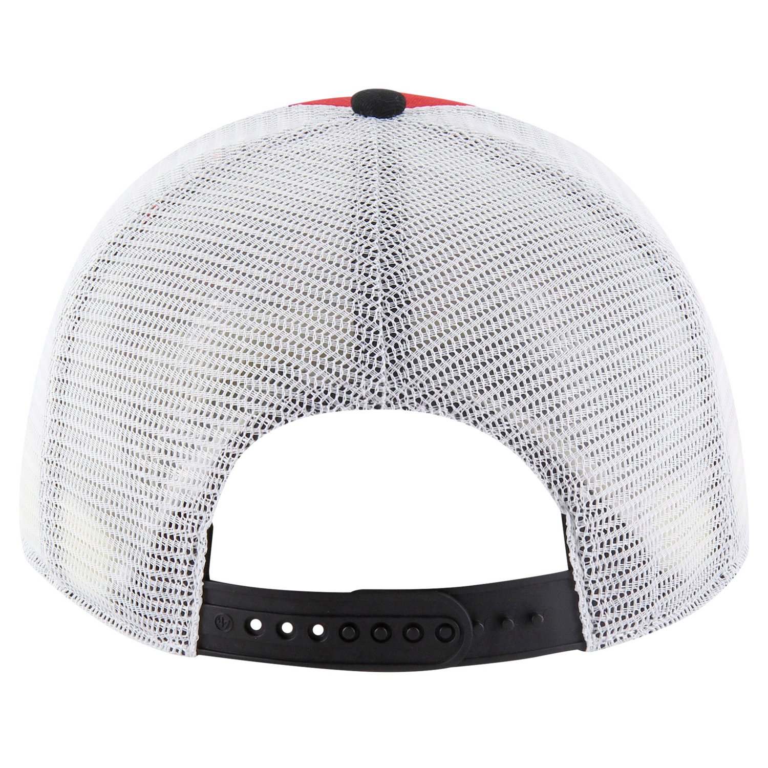 '47 Atlanta Braves Gridiron Super Stripe Relaxed Trucker Hitch Adjustable Hat