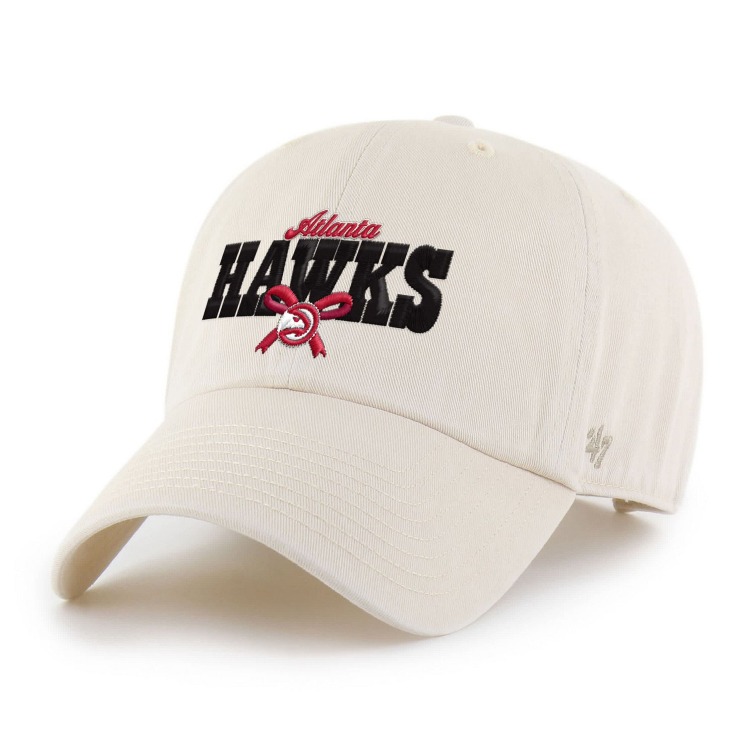 '47 Atlanta Hawks Bow Stack Clean Up Adjustable Hat